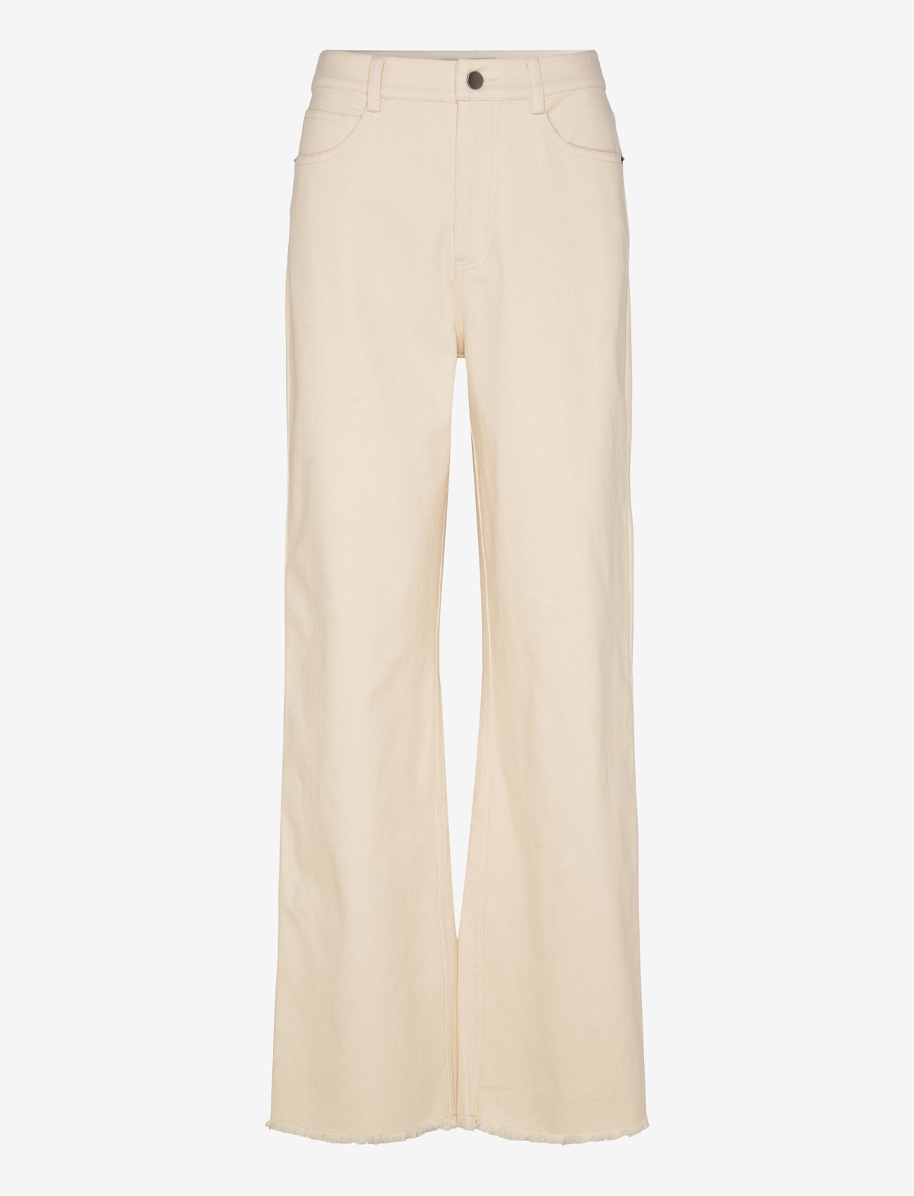 Minus - MSEnnie Wide Leg Jeans - laia säärega teksad - sand gray - 0