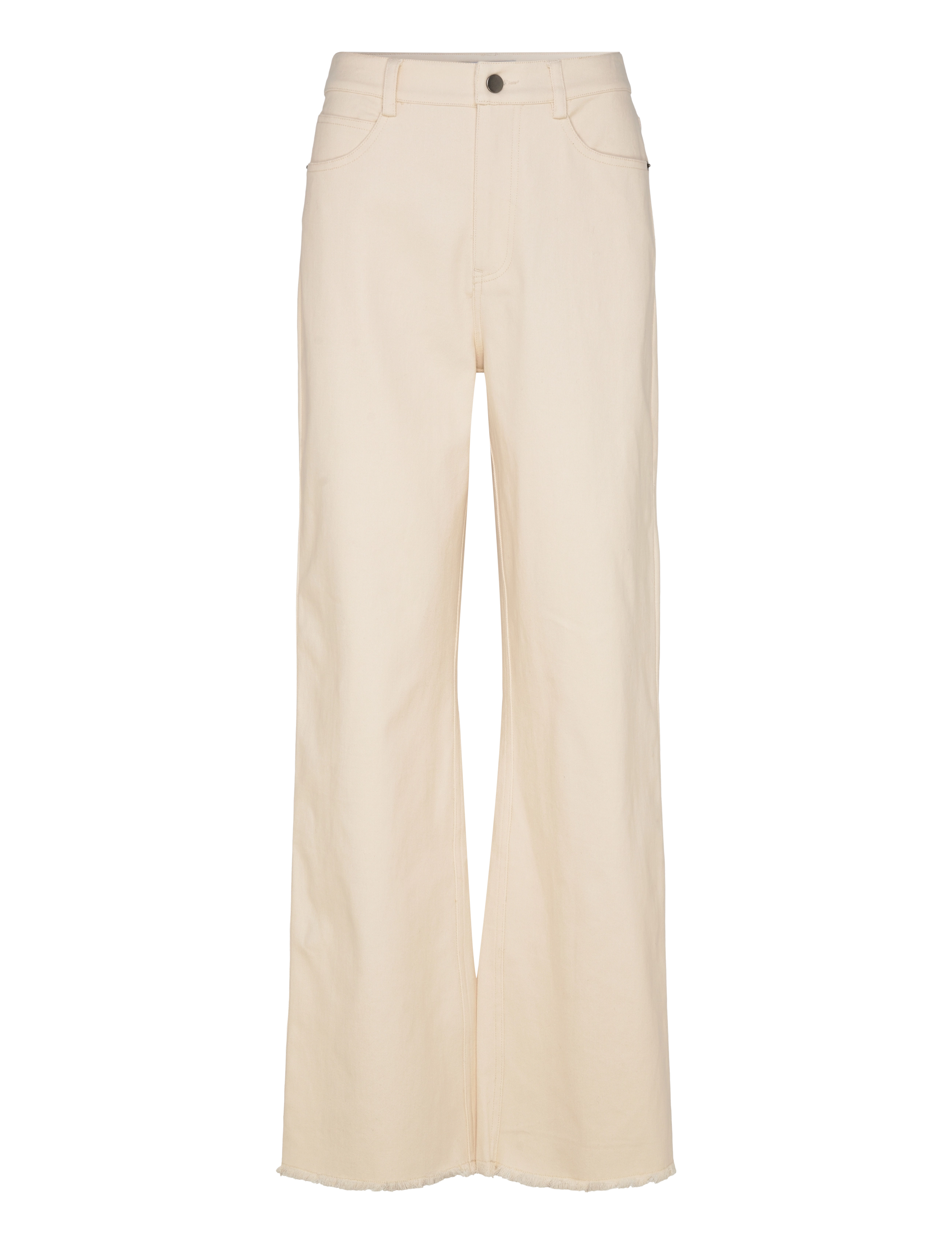 Minus MSEnnie Wide Leg Jeans - Transitional Layering - SAND GRAY / cream