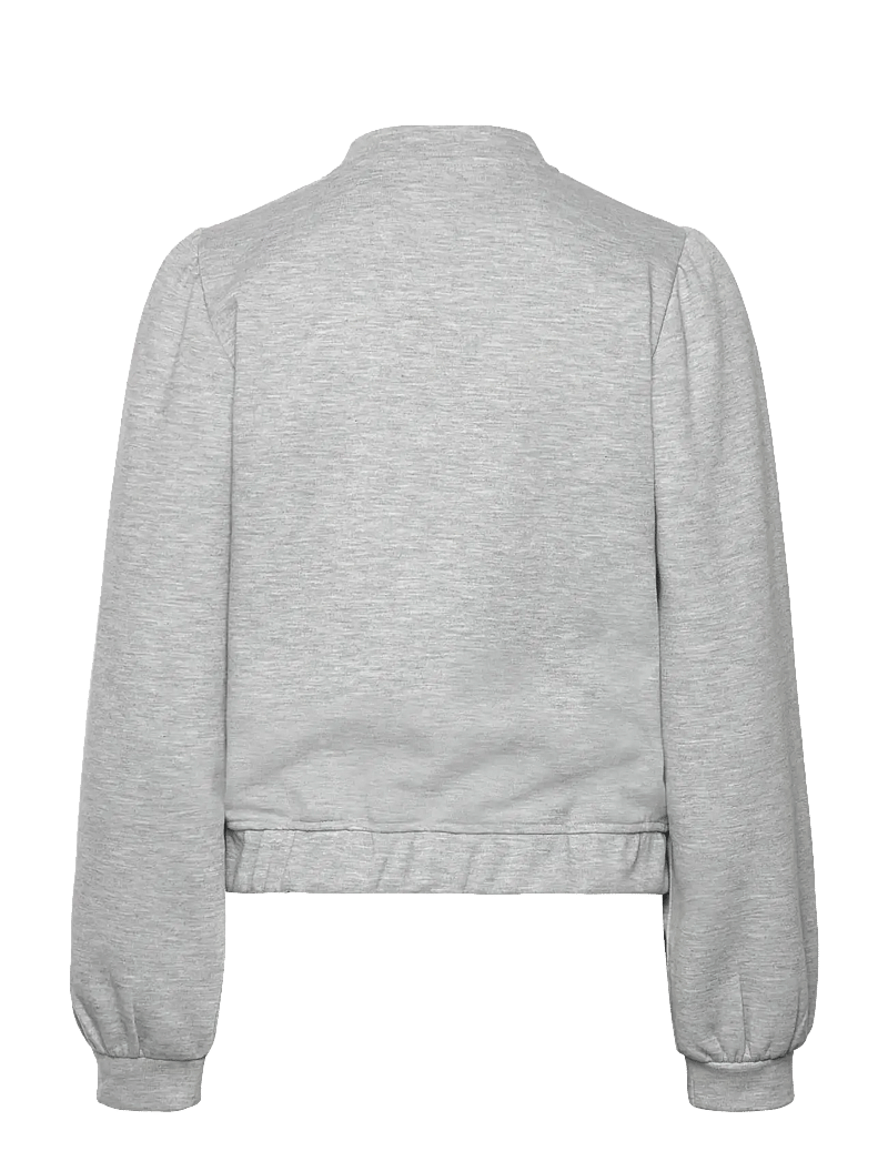 Minus - MSBesina Short Jacket - frühlingsjacken - light grey melange - 2