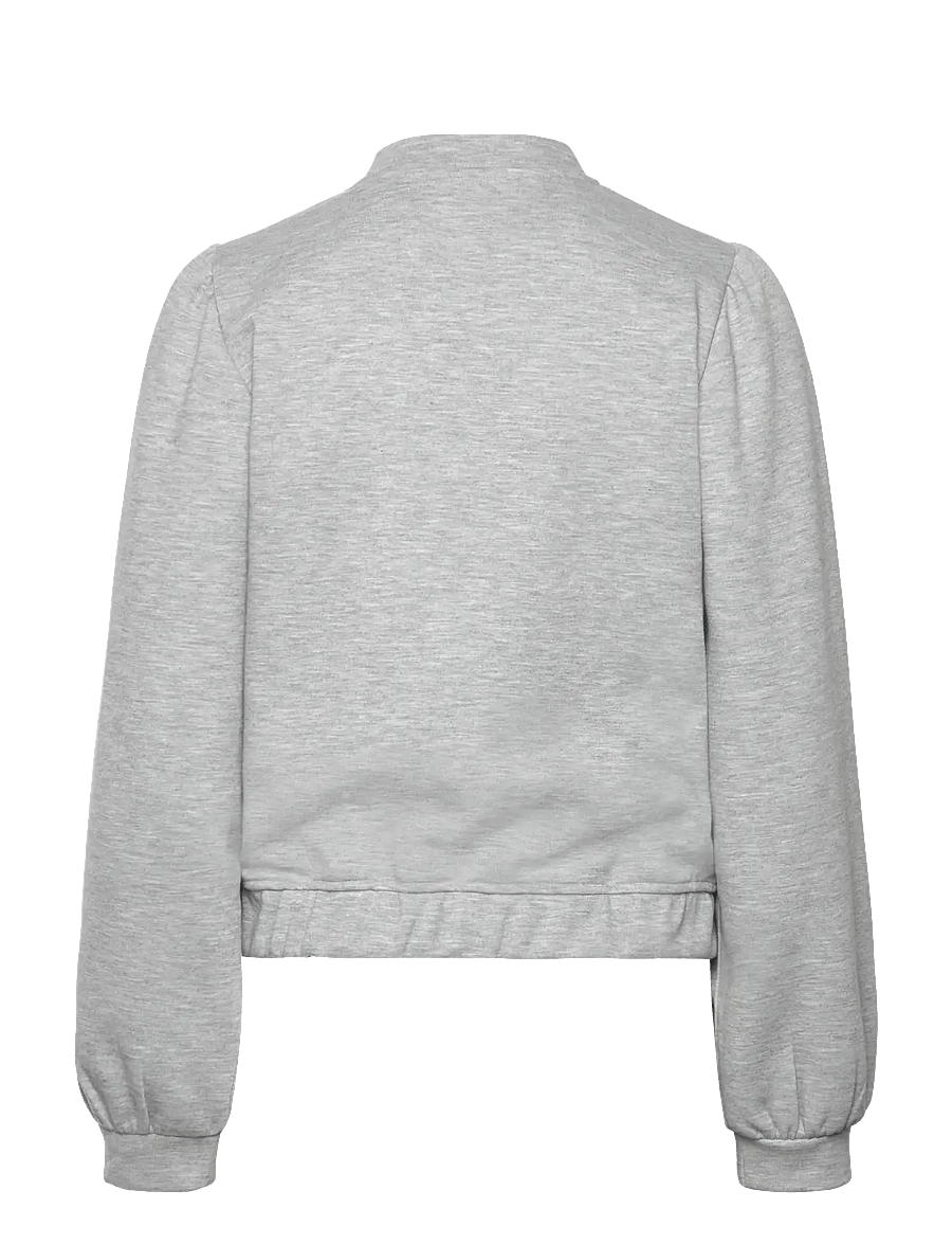Minus - MSBesina Short Jacket - frühlingsjacken - light grey melange - 2
