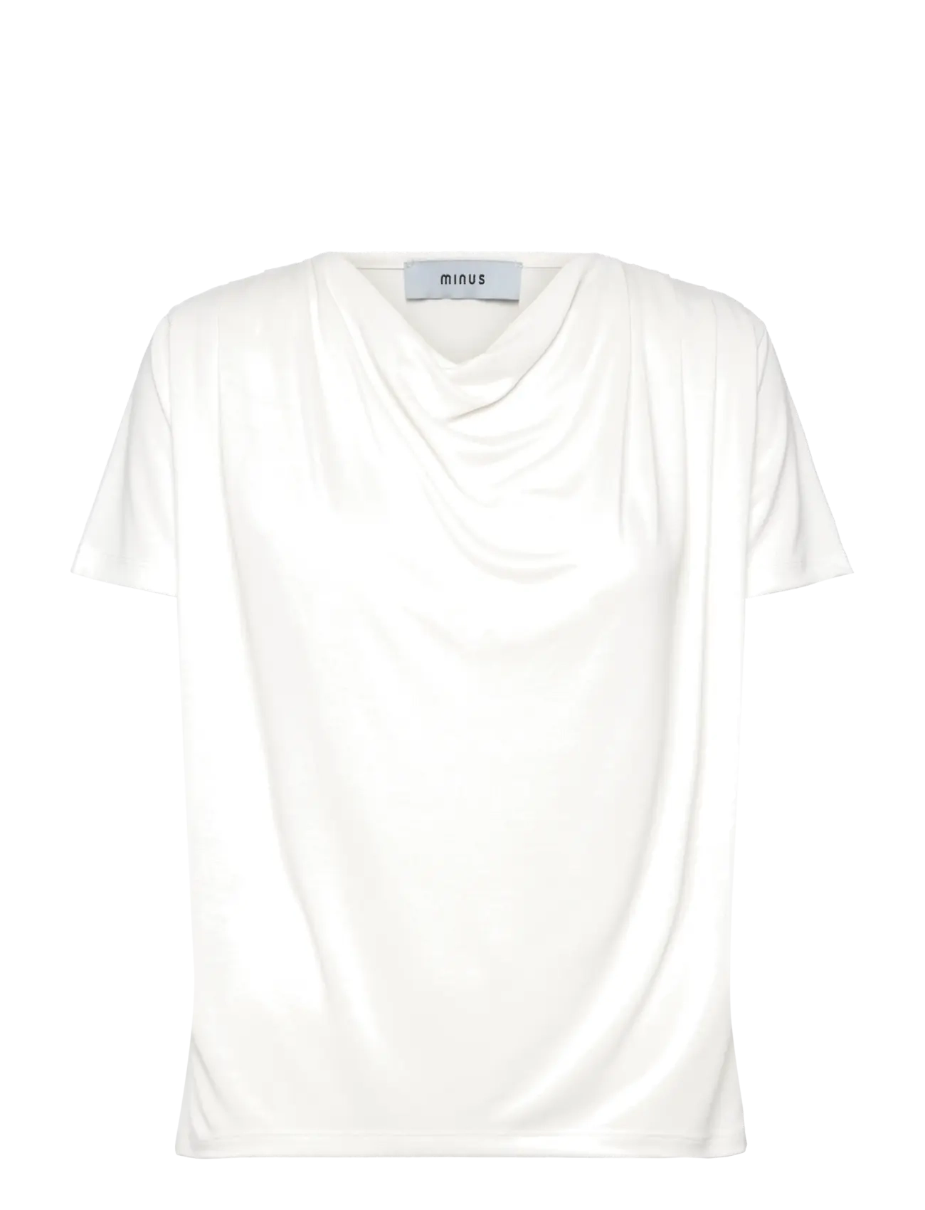 Minus Mssoleima T-Shirt, S, White, T-Shirts & Toppe > Kortærmede, Dame