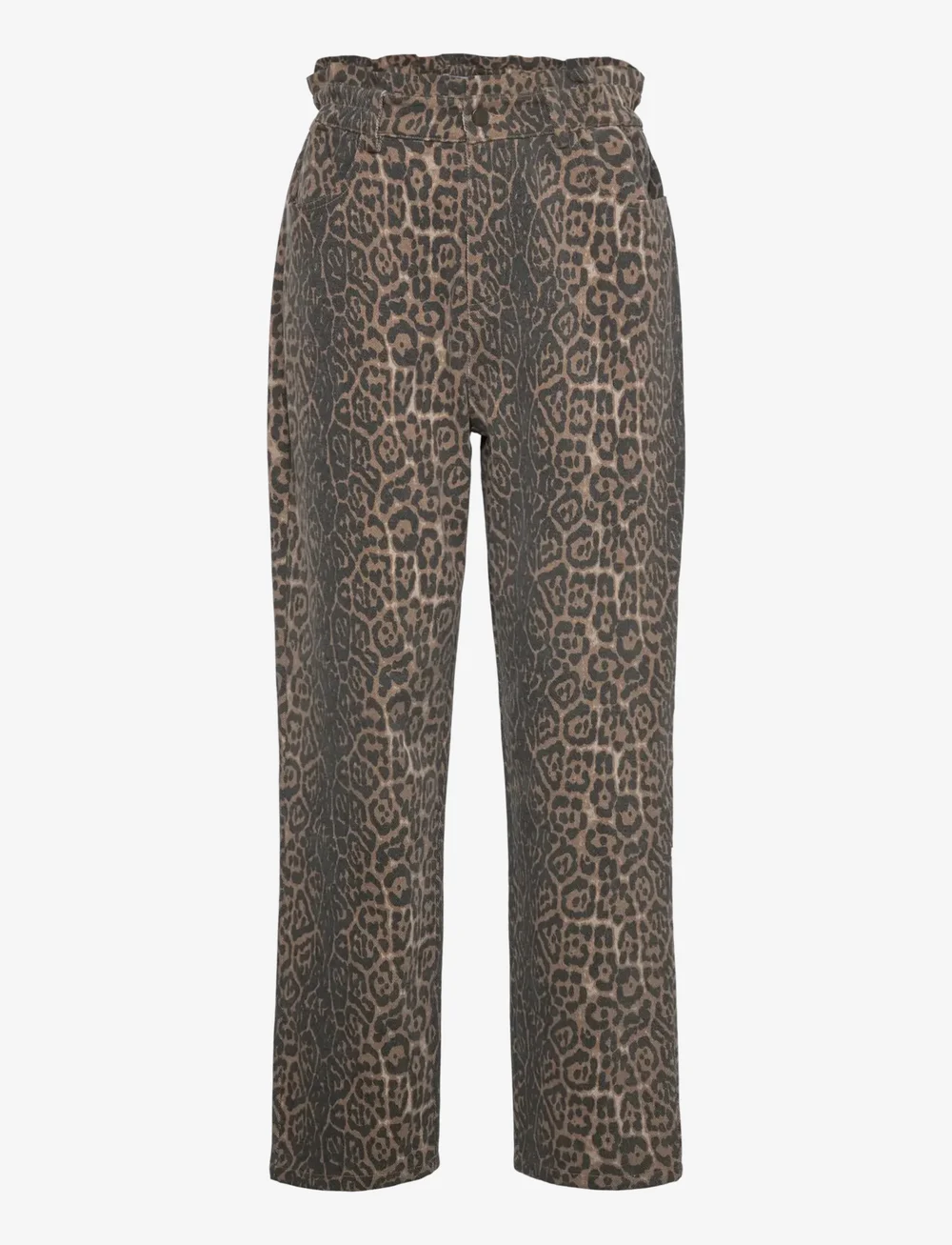 Minus - MSRana Pant - hverdags stil - brown leo print - 0