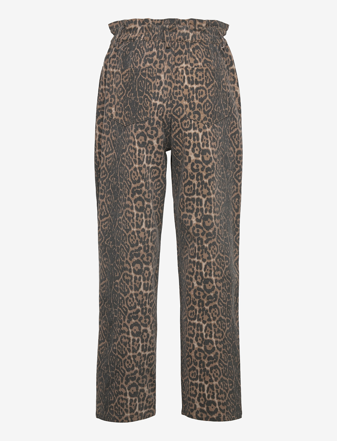 Minus - MSRana Pant - vardagsstil - brown leo print - 1