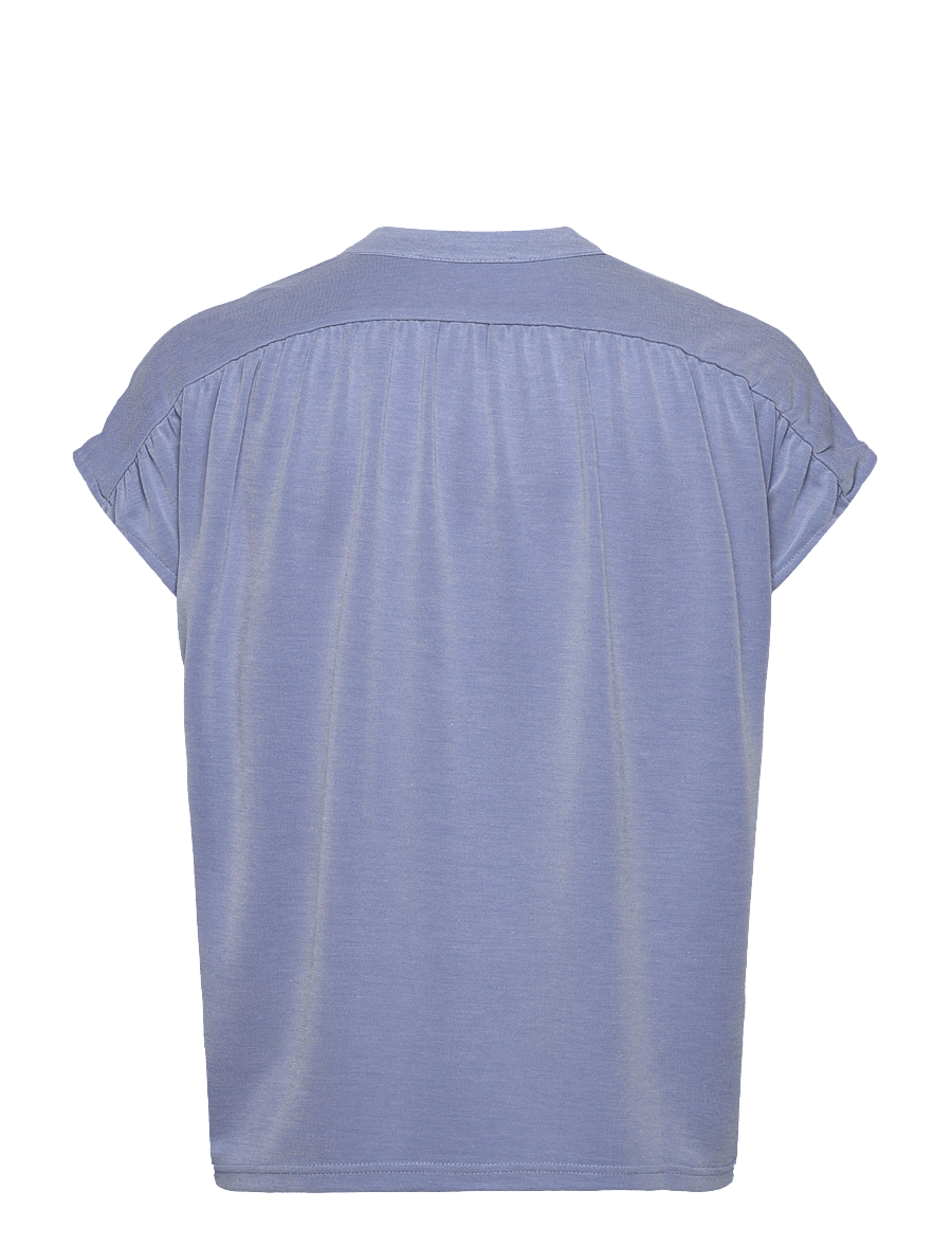 Minus - MSFiba Modal T-Shirt - t-shirts - ice blue - 1