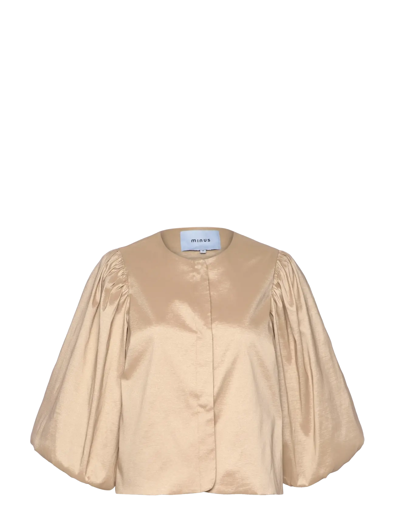 Minus Mskristane Jacket, 42, Blouses, Gold - Short-sleeved, Frauen