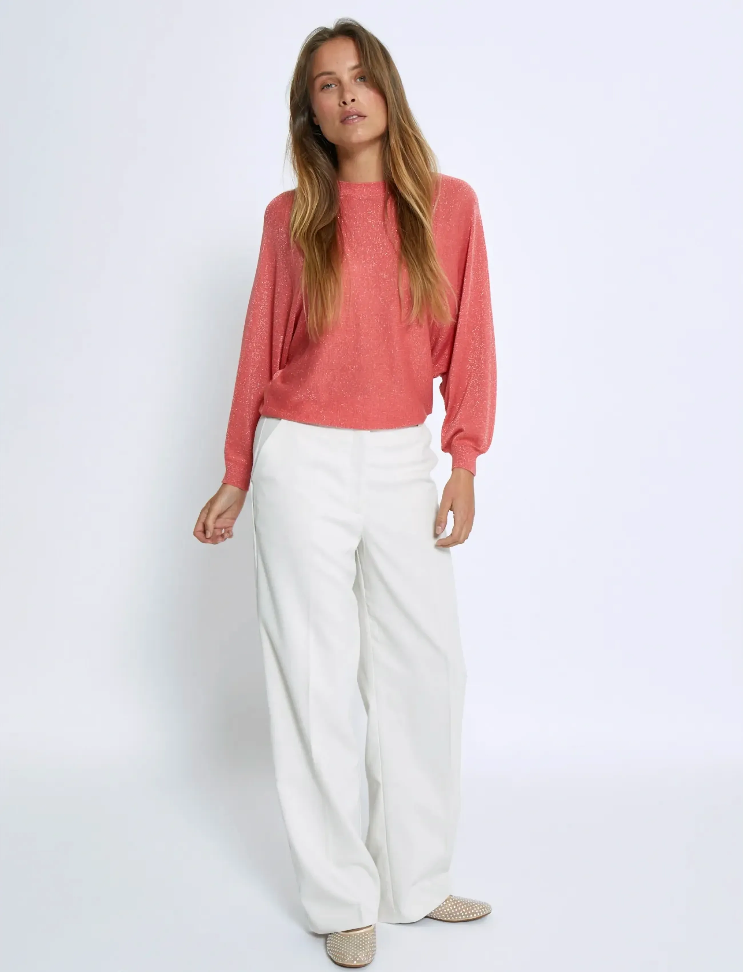 Minus - MSCamelina Knit T-shirt - dubarry metal. - 4