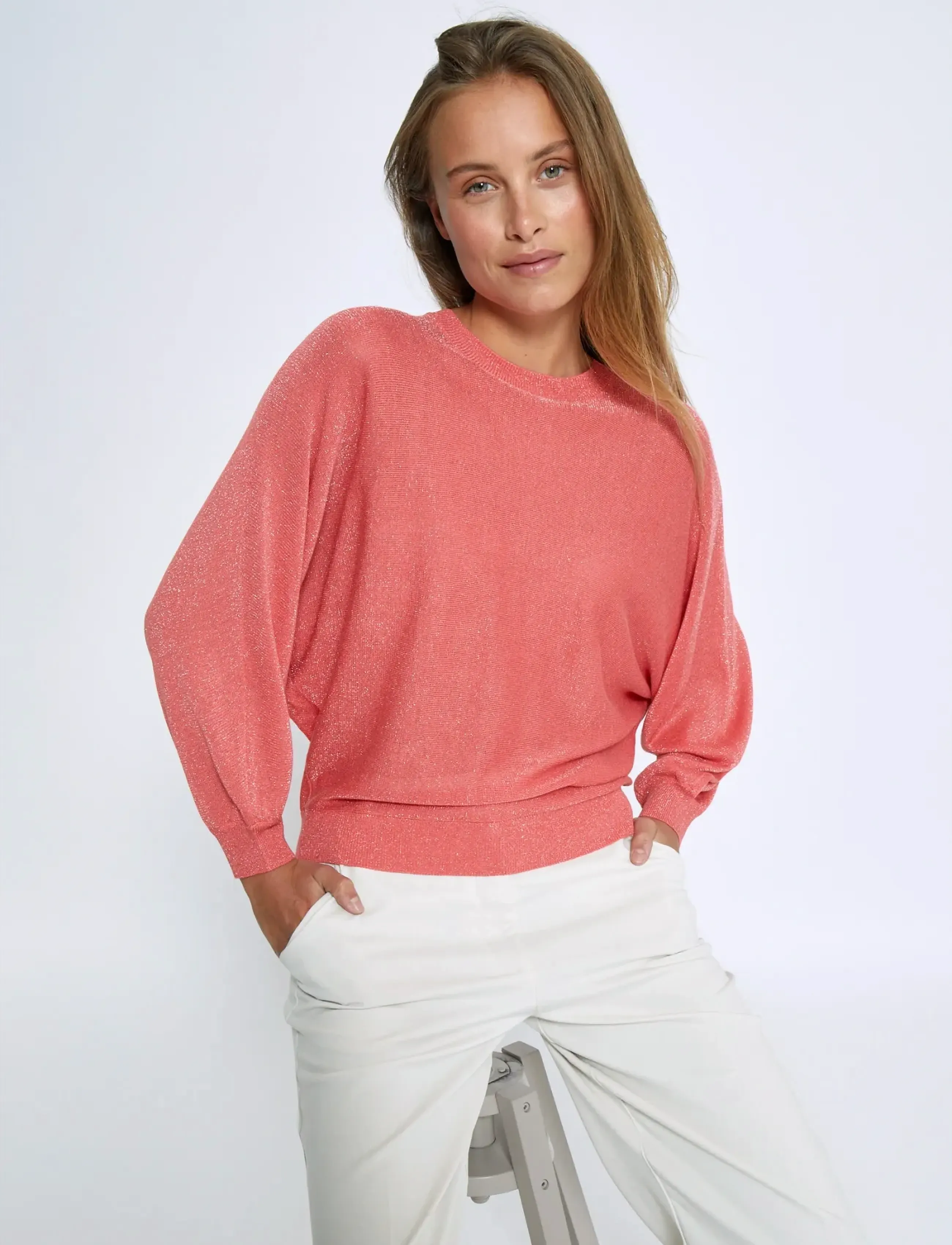 Minus - MSCamelina Knit T-shirt - dubarry metal. - 5