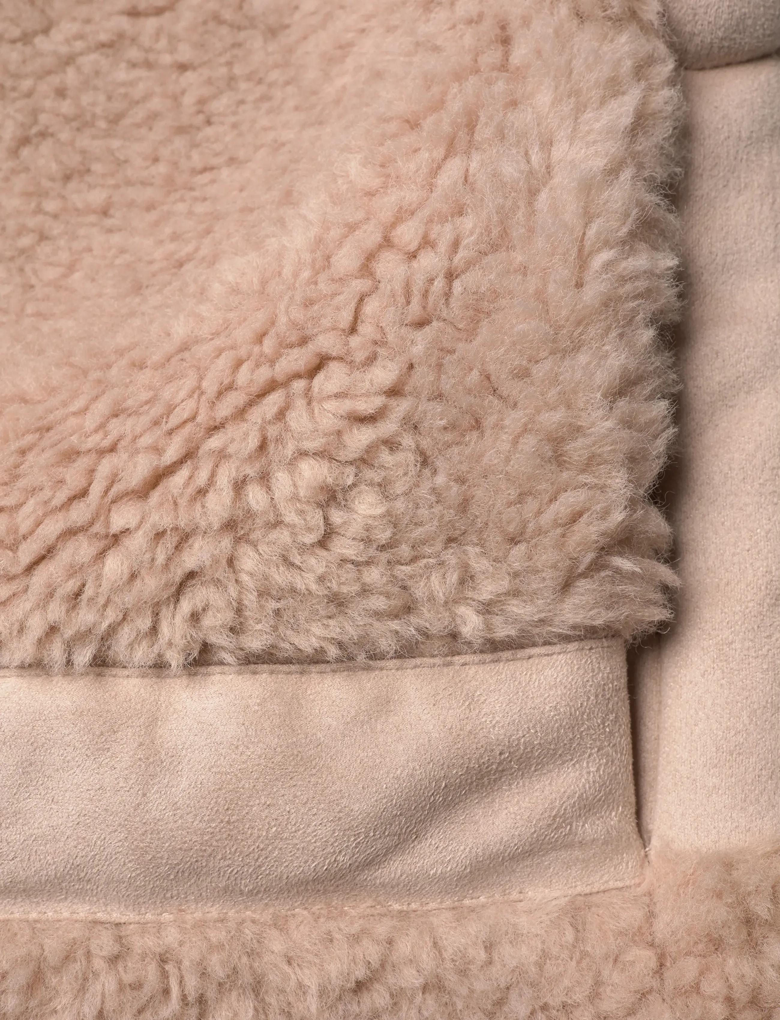 Minus - MSAlda Faux Fur Vest - fleece- und teddy-westen - sand gray - 3