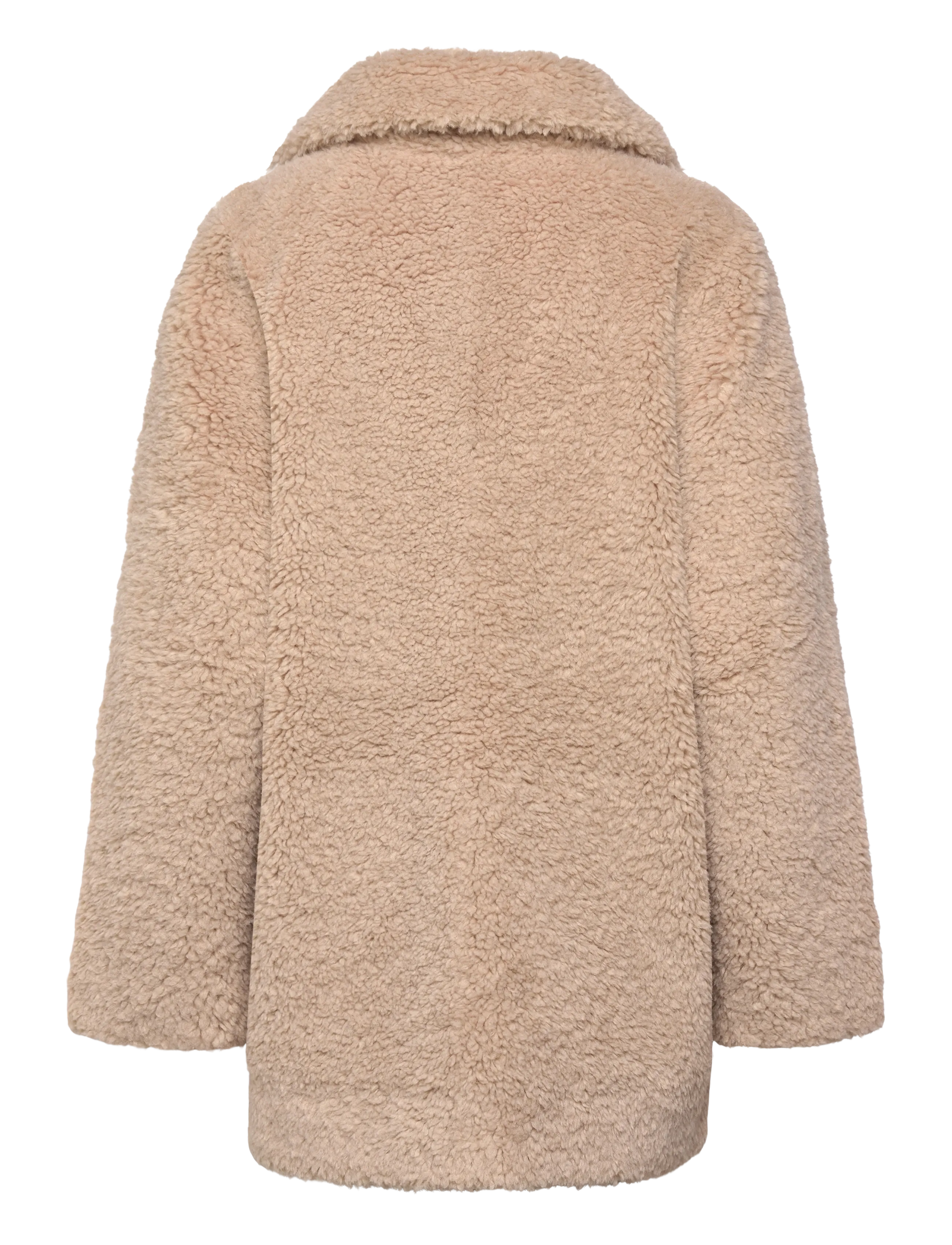 Minus - MSAlda Reversible Faux Fur Jacket - kunstpelz - sand gray - 1