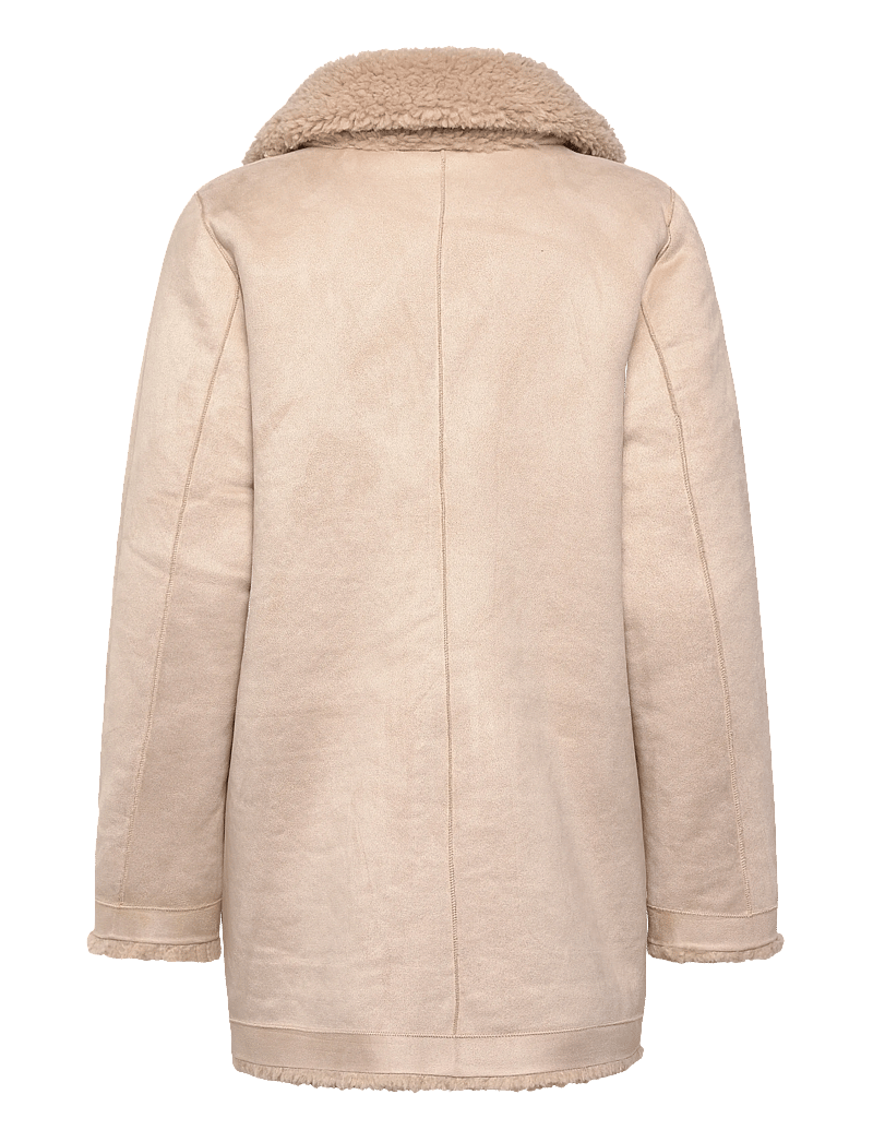 Minus - MSAlda Reversible Faux Fur Jacket - fausse fourrure - sand gray - 3