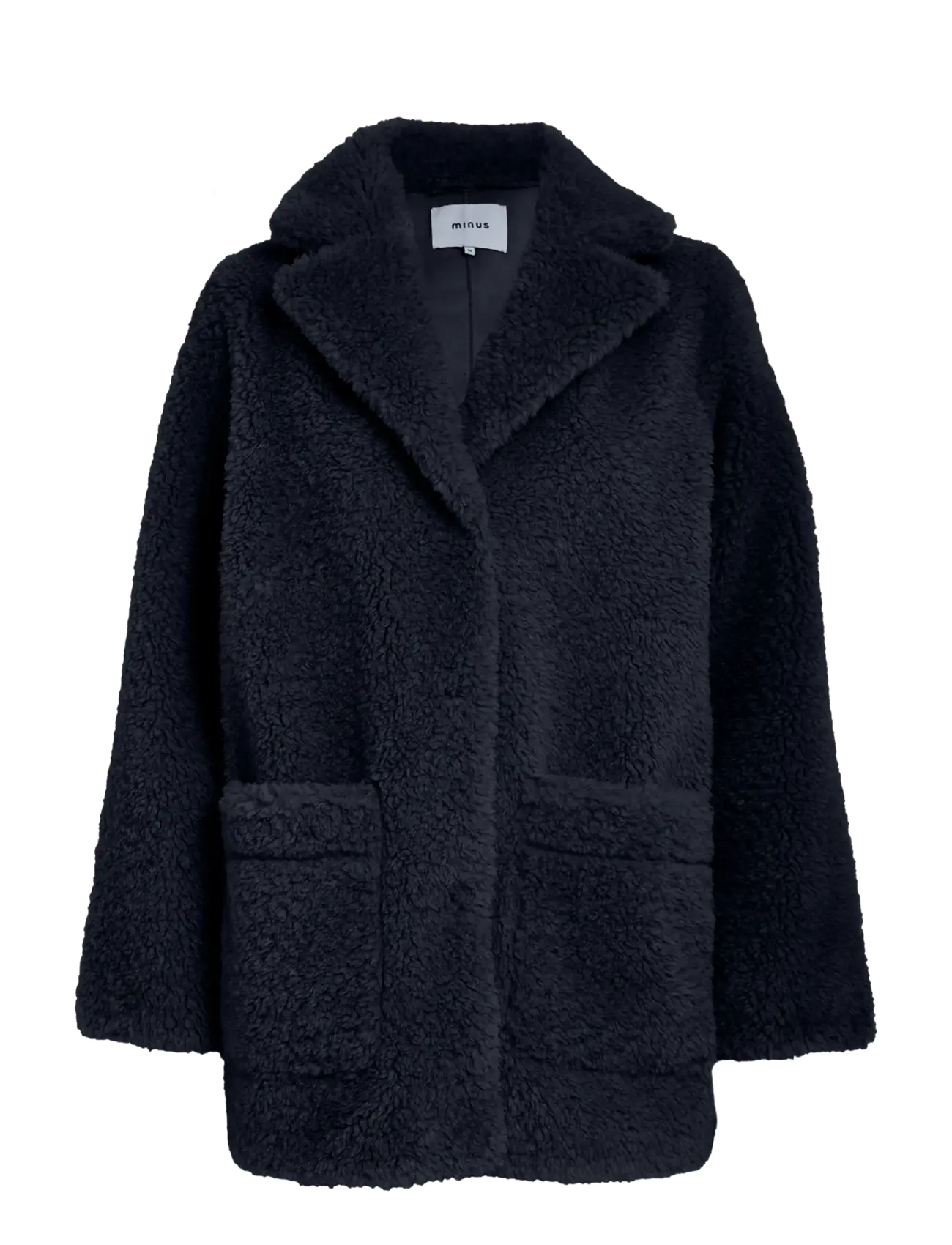 Minus MSAlda Reversible Faux Fur Jacket - Faux Fur - SKY CAPTAIN / navy