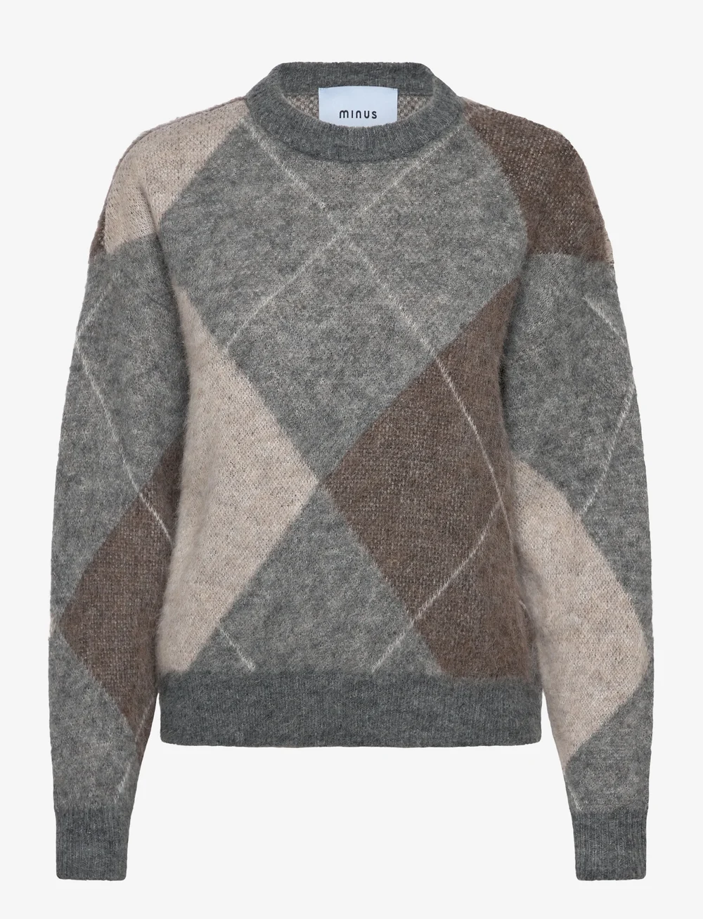 Minus - MSRevea Knit Pullover - striktrøjer - carafe - 0
