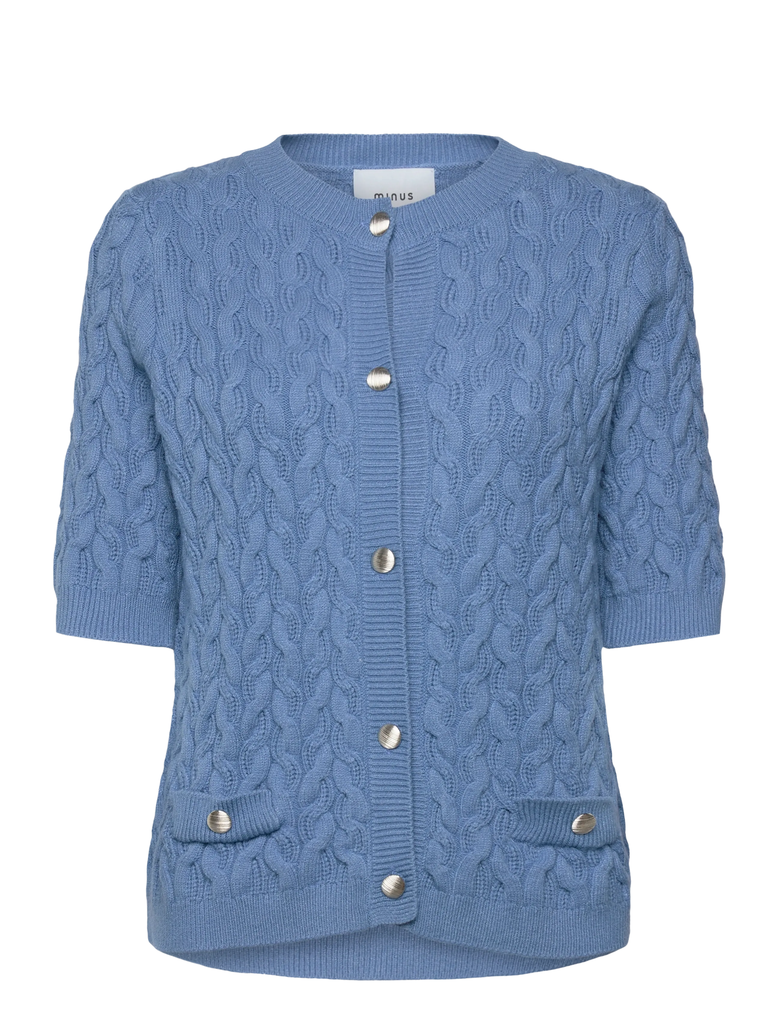MINUS Msfilucca Knit Cardigan Blau - S - Damen