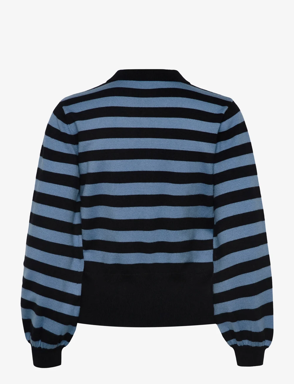 Minus - MSAliana Knit Pullover - strikkegensere - parisian blue stripe - 1
