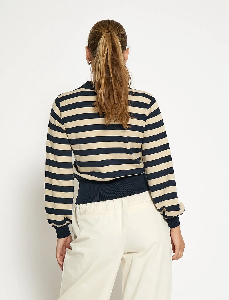 Minus - MSAliana Knit Pullover - pullover - sky captain stripe - 3