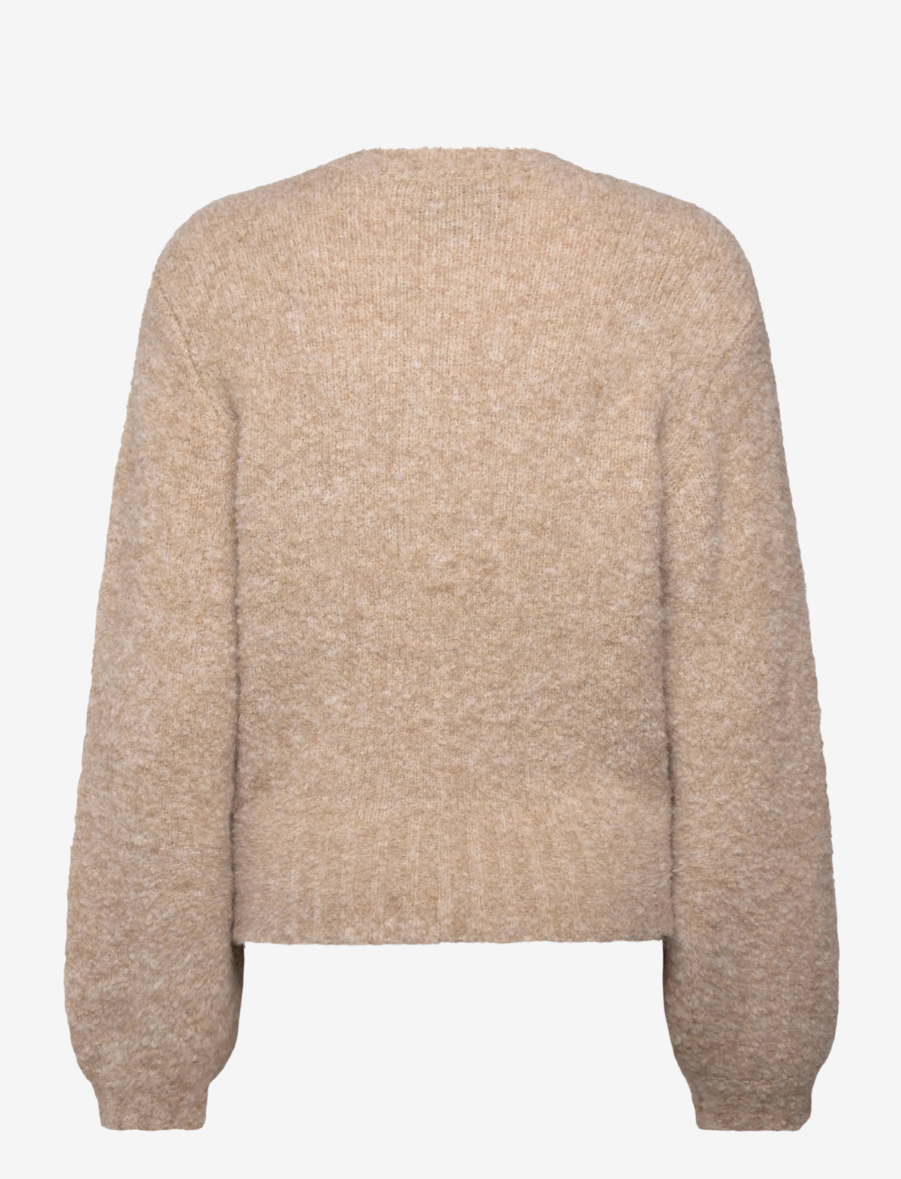 Minus - MSJennie GRS Knit Cardigan - cardigans - tan melange - 2