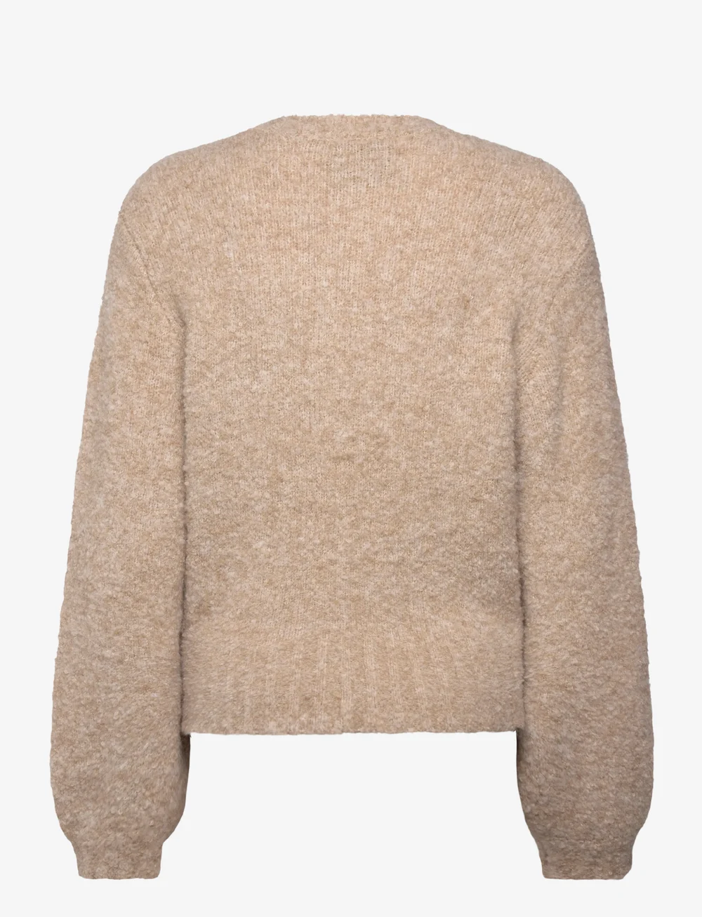 Minus - MSJennie GRS Knit Cardigan - cardigans - tan melange - 1