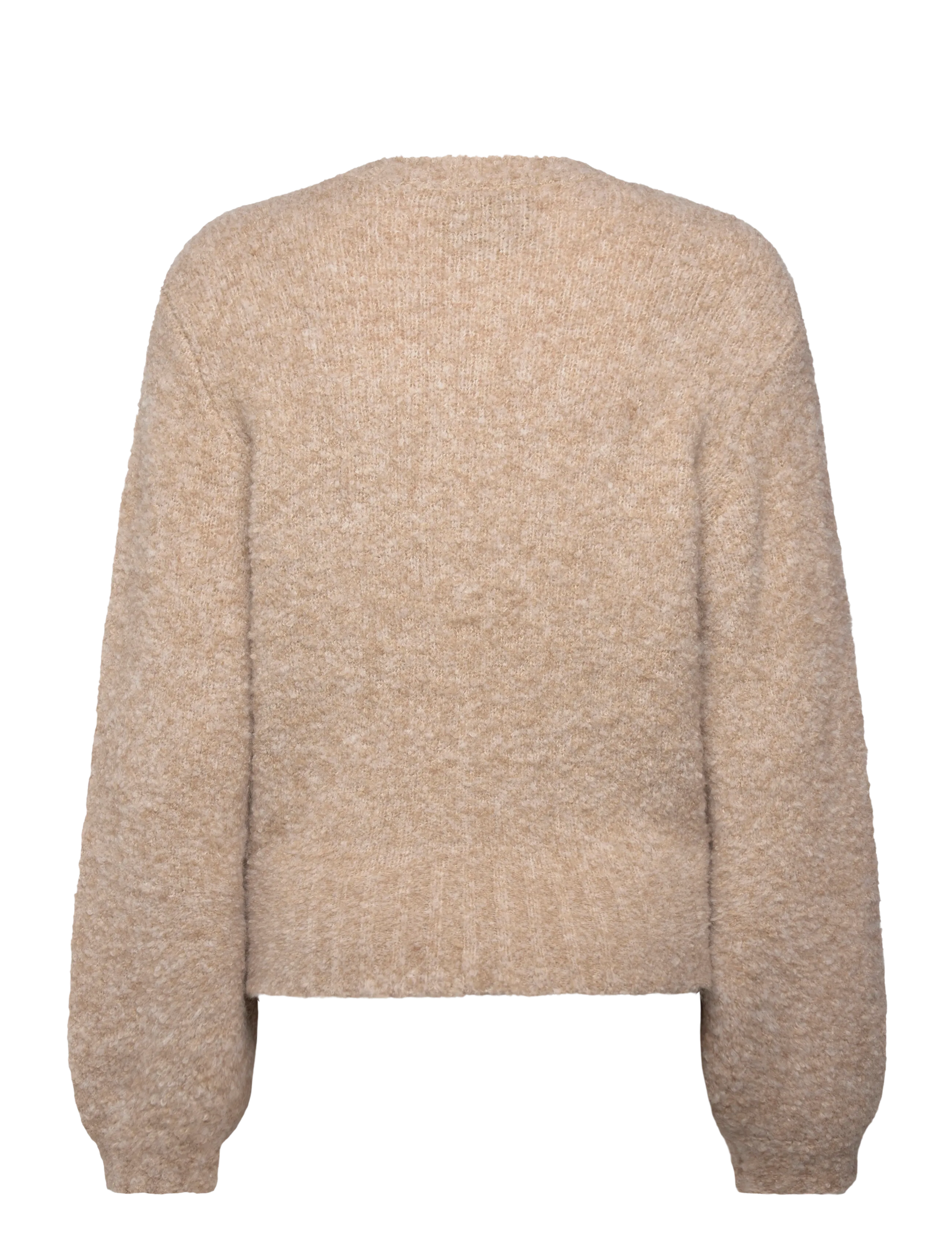 Minus - MSJennie GRS Knit Cardigan - cardigans - tan melange - 2