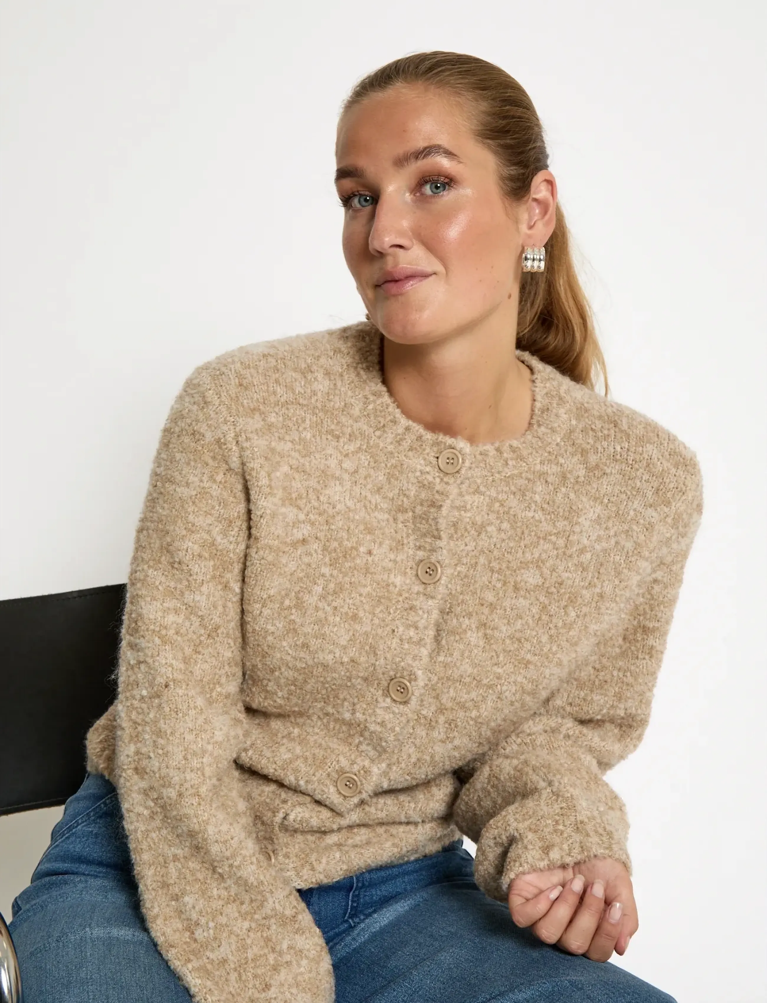 Minus Msjennie Grs Knit Cardigan dam – bild 5