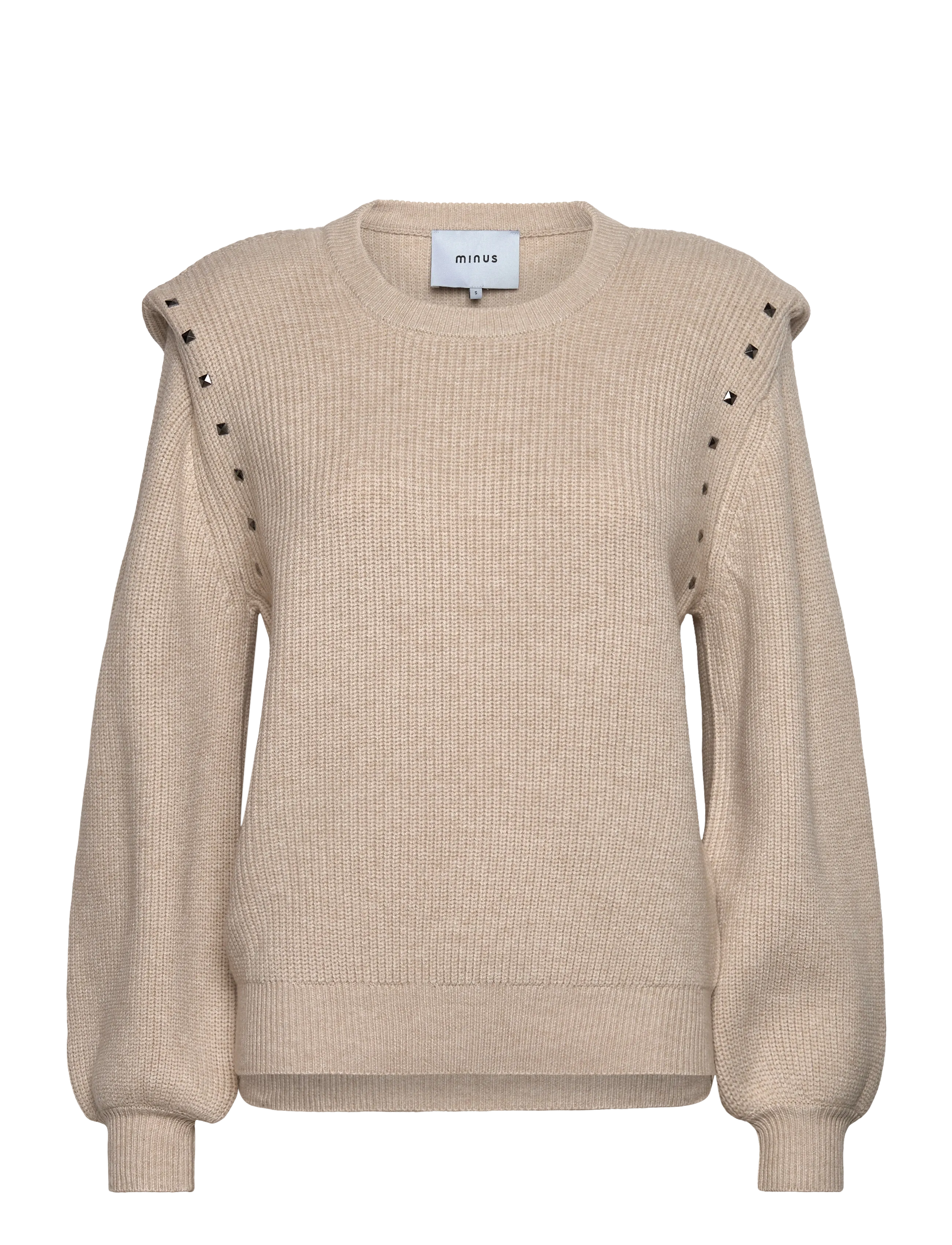 MINUS Mskatharina Knit Pullover Beige - L - Damen