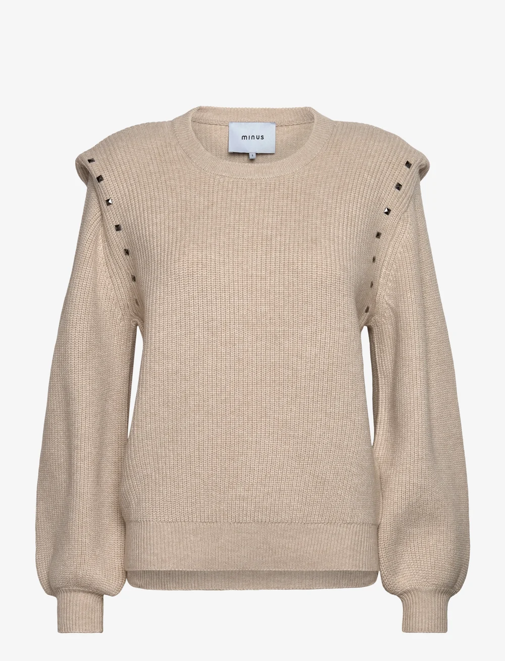 Minus - MSKatharina Knit Pullover - pullover - sand gray - 0