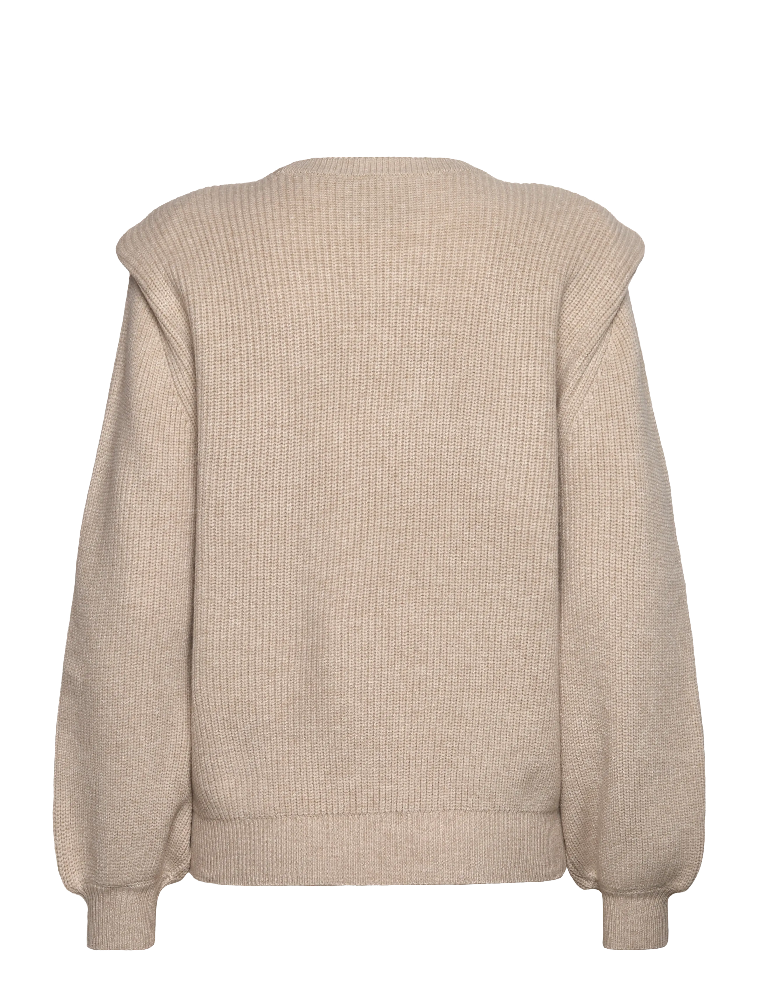 Minus - MSKatharina Knit Pullover - jumpers - sand gray - 1