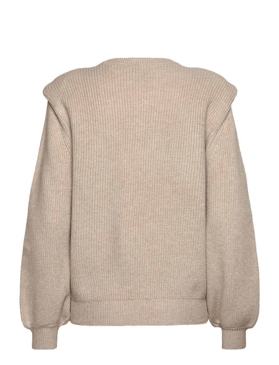 Minus - MSKatharina Knit Pullover - pullover - sand gray - 1