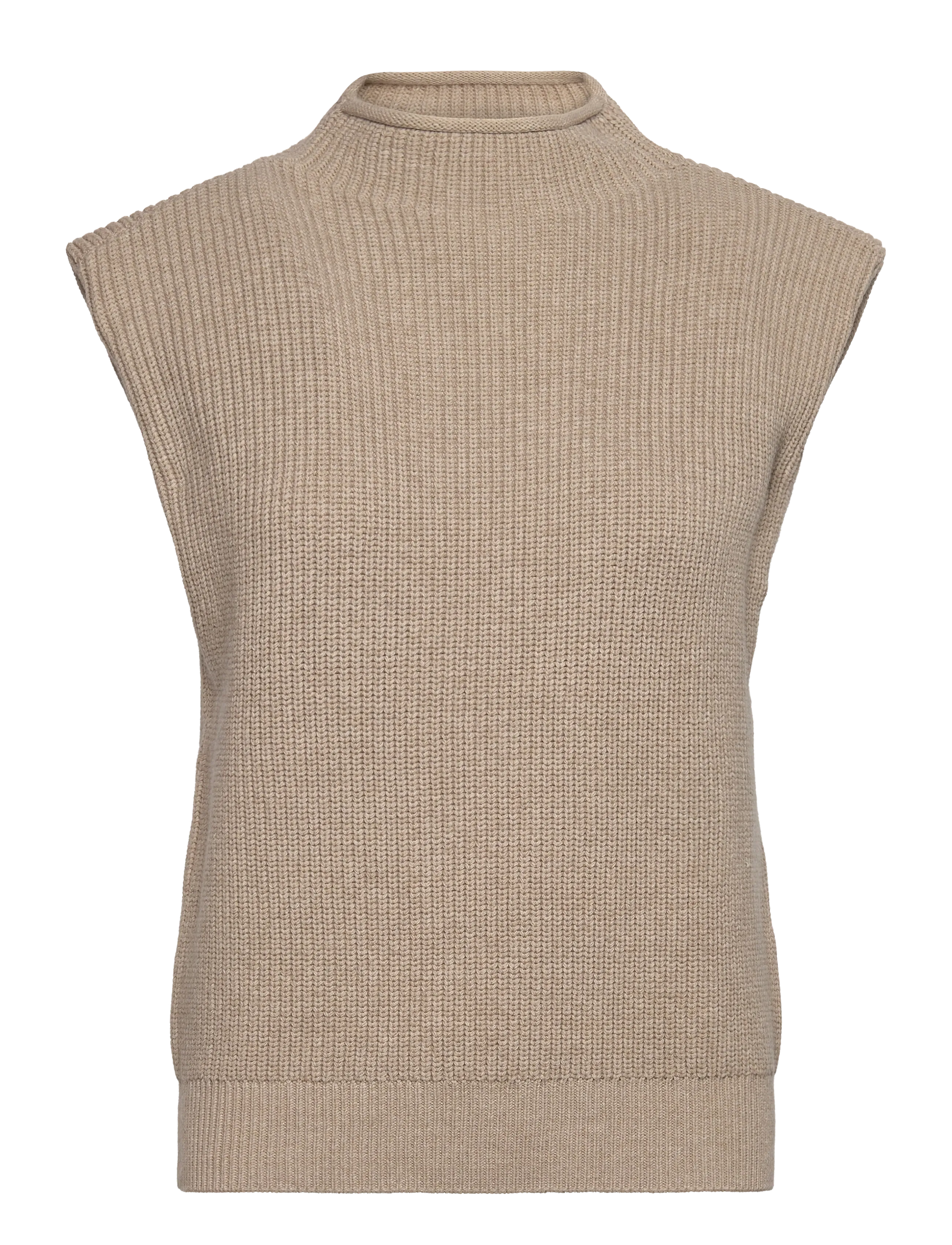 MINUS Msnaomi Knit Vest Beige - L - Damen