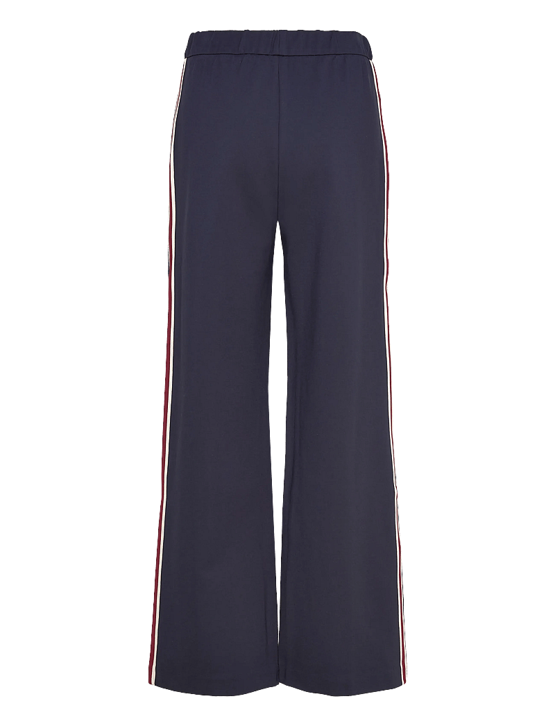 Minus - MSMarabella Mid Waist Pant - hosen mit weitem bein - sky captain - 2