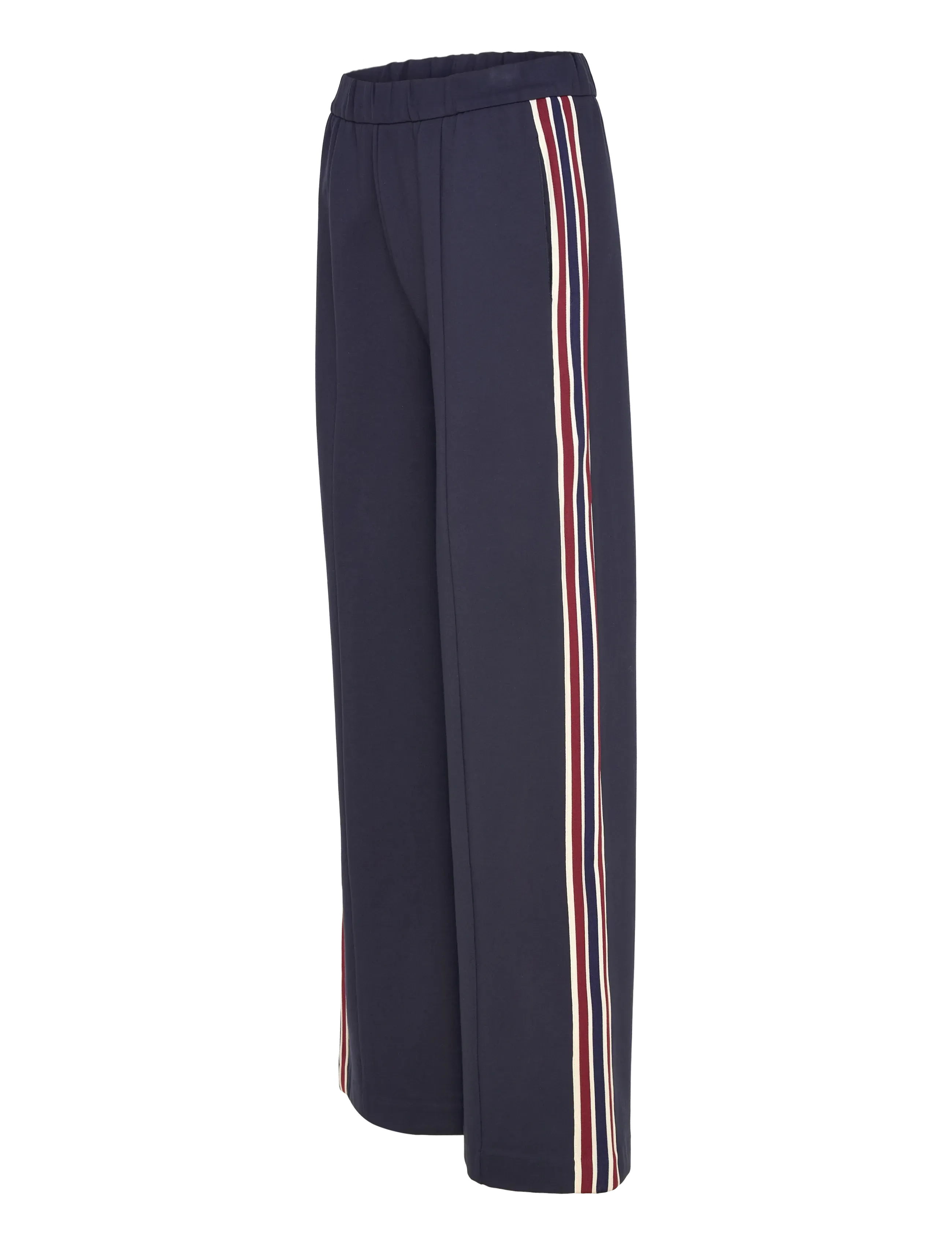 Minus - MSMarabella Mid Waist Pant - hosen mit weitem bein - sky captain - 3