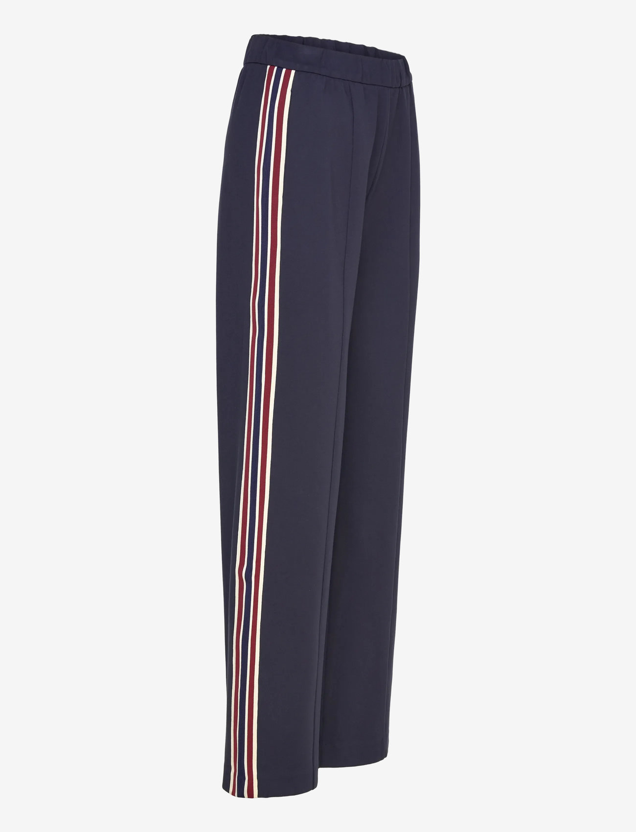 Minus - MSMarabella Mid Waist Pant - bukser med brede ben - sky captain - 4