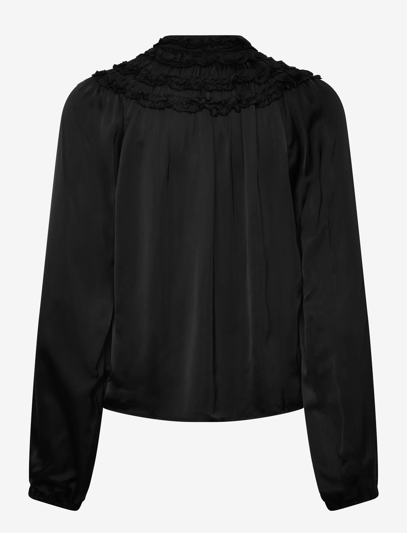 Minus - MSAnnaSofie Blouse - langærmede bluser - sort - 1