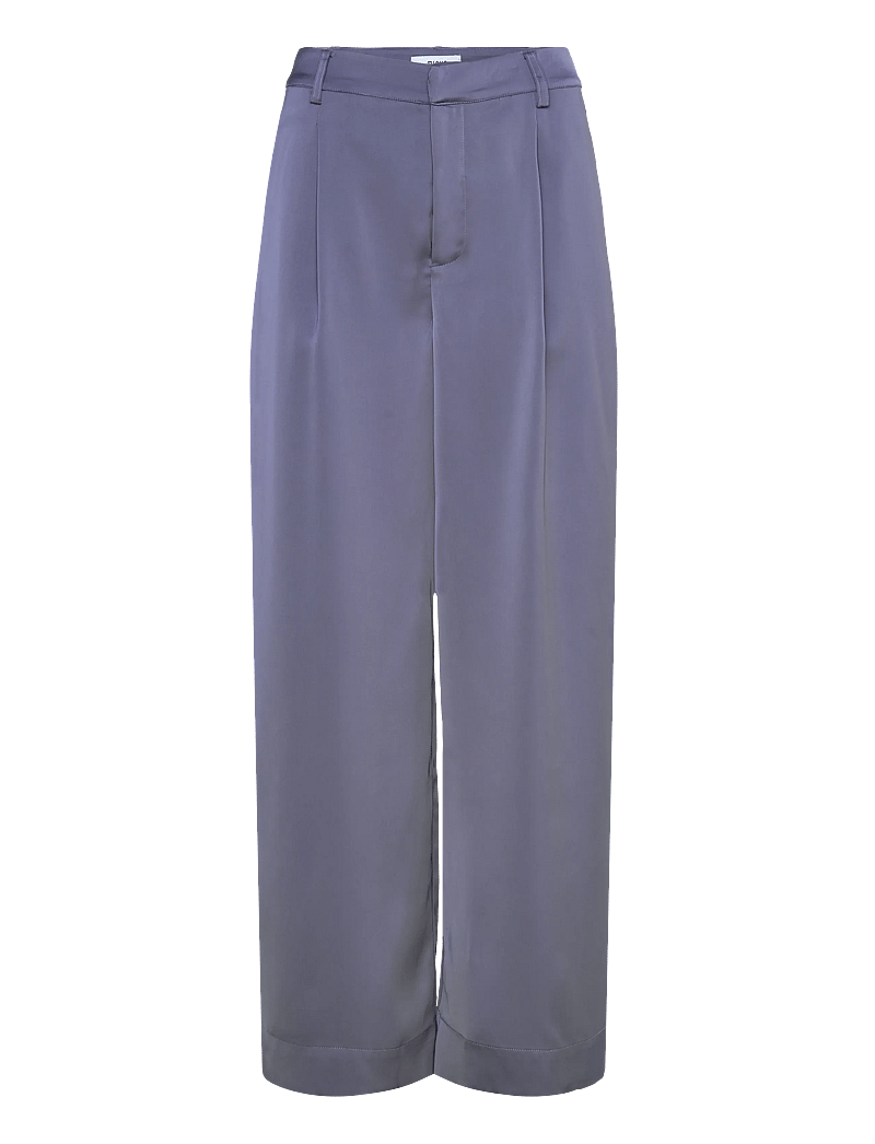 Minus - MSAnnaSofie Pant - vida byxor - nightshadow - 0