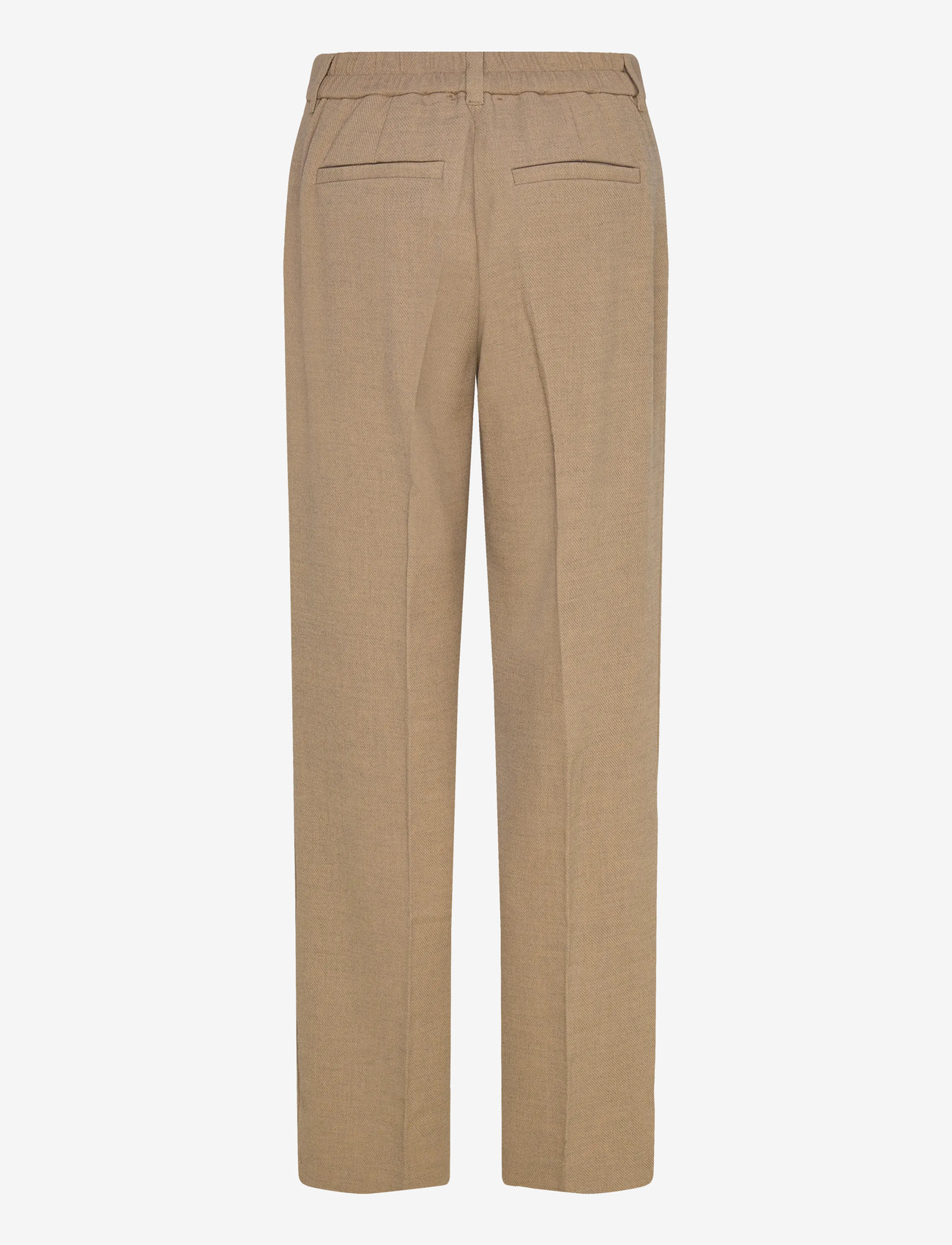 Minus - MSAya Mid Waist Pant - straight leg hosen - tan melange - 1