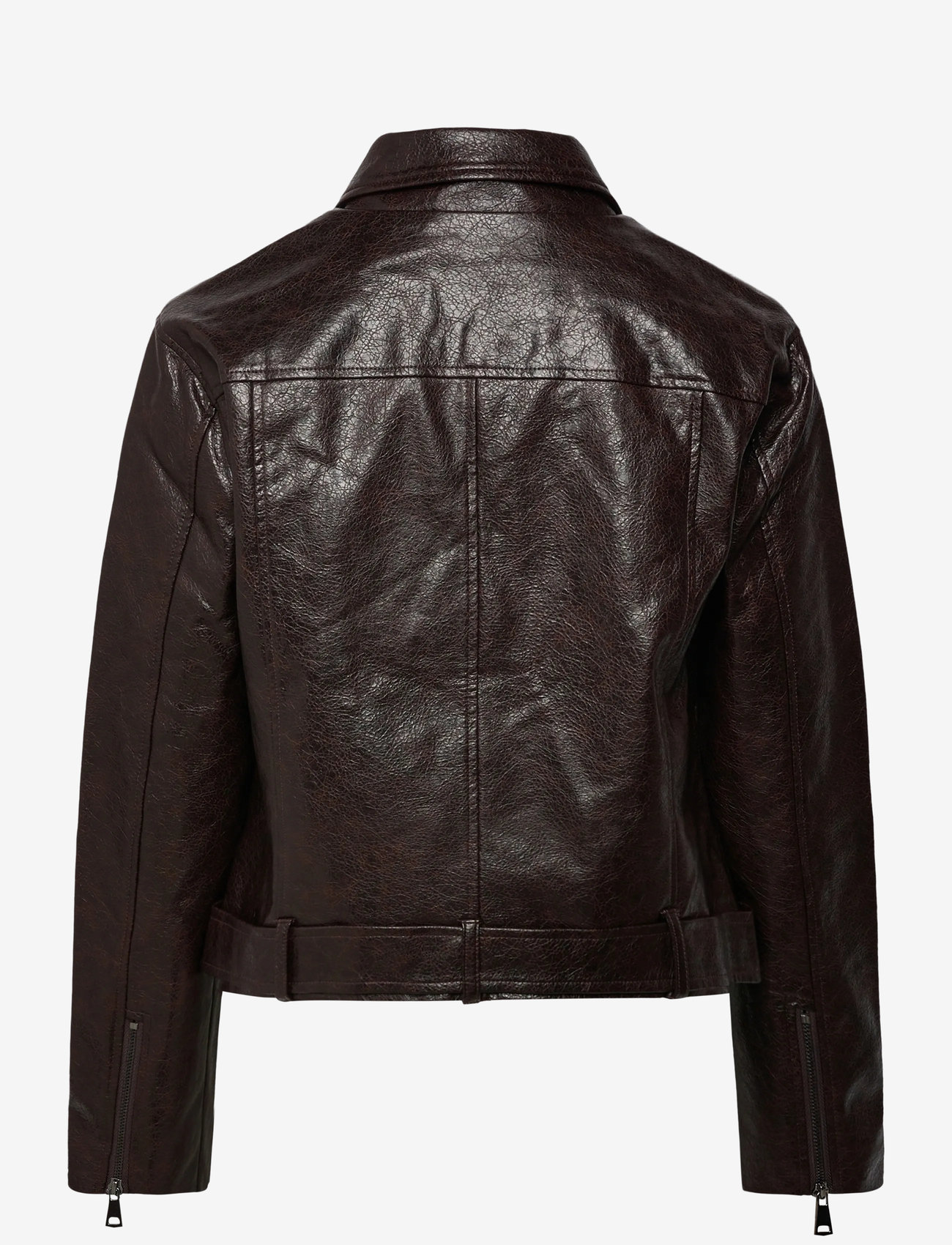 Minus - MSDorothea Jacket - lederjacken - carafe - 1