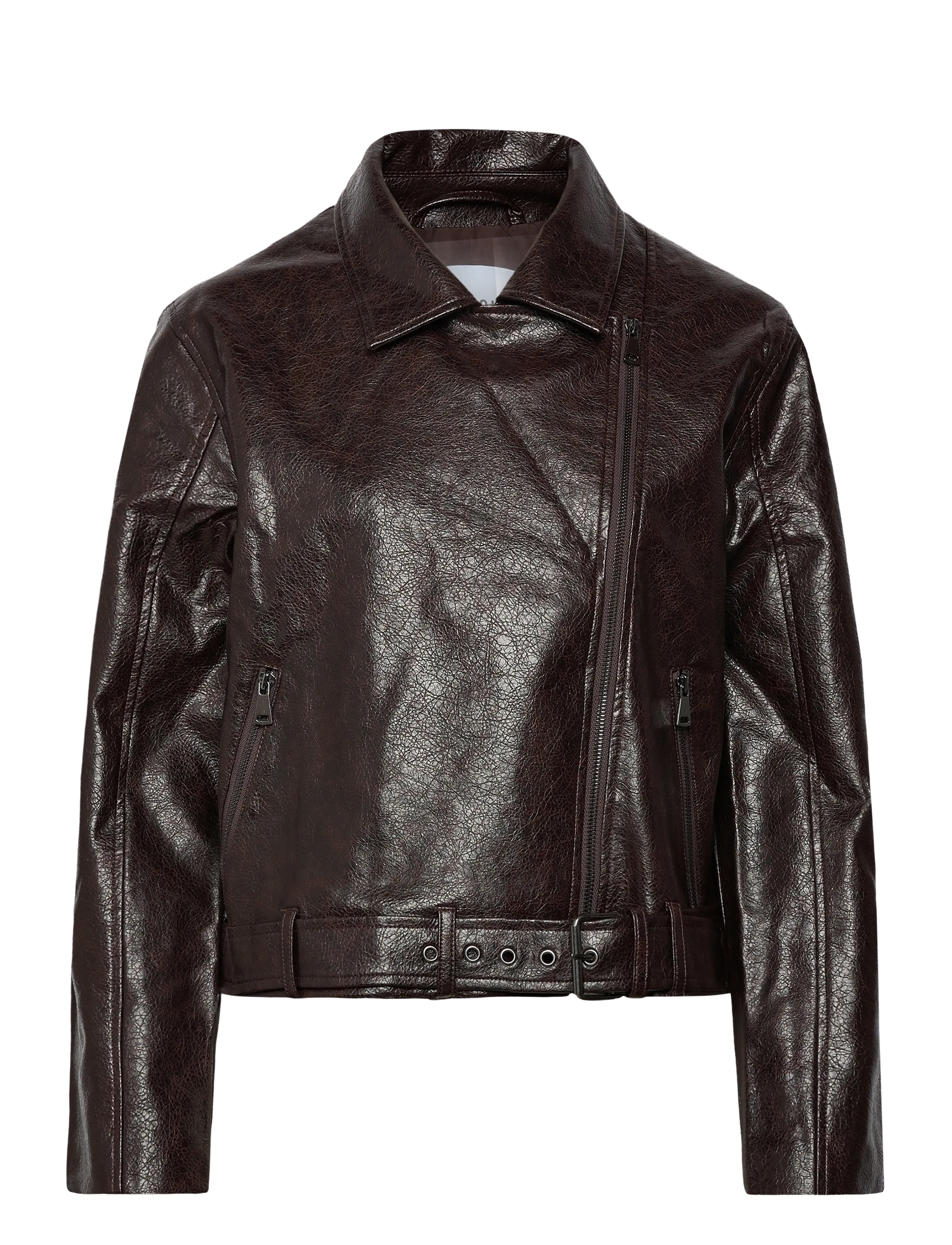 Minus - MSDorothea Jacket - lederjacken - carafe - 2