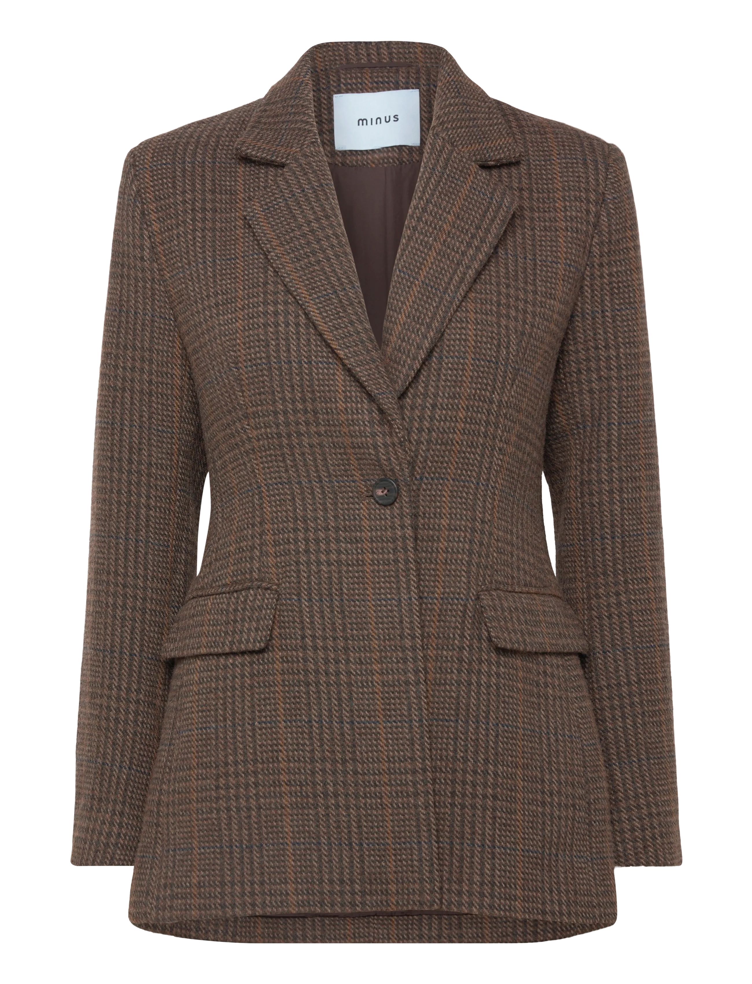 Minus MSKatarina Blazer - Minus - CARAFE / brown