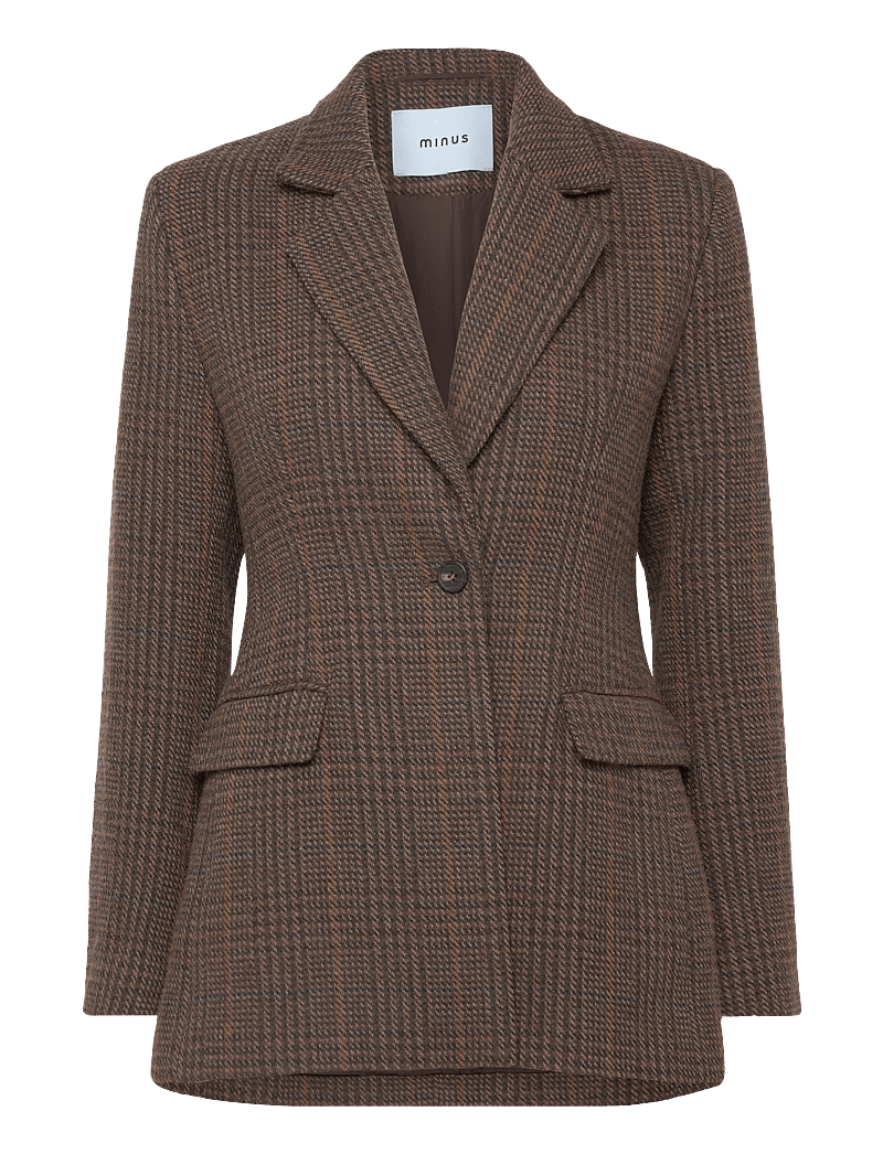 Minus - MSKatarina Blazer - einreihige blazer - carafe - 0