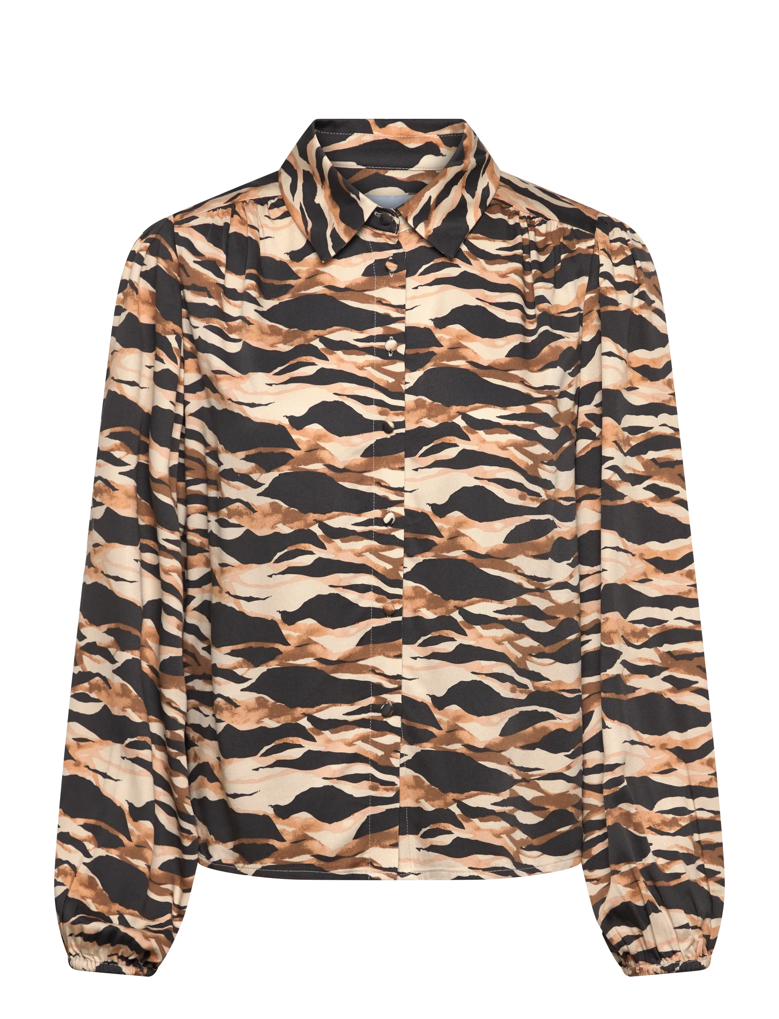 Minus Mslottie Shirt, 44, Shirts, Beige - Long-sleeved, Frauen