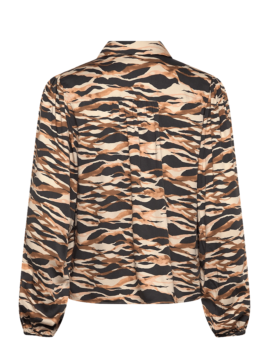 Minus - MSLottie Shirt - overhemden met lange mouwen - tan print - 1