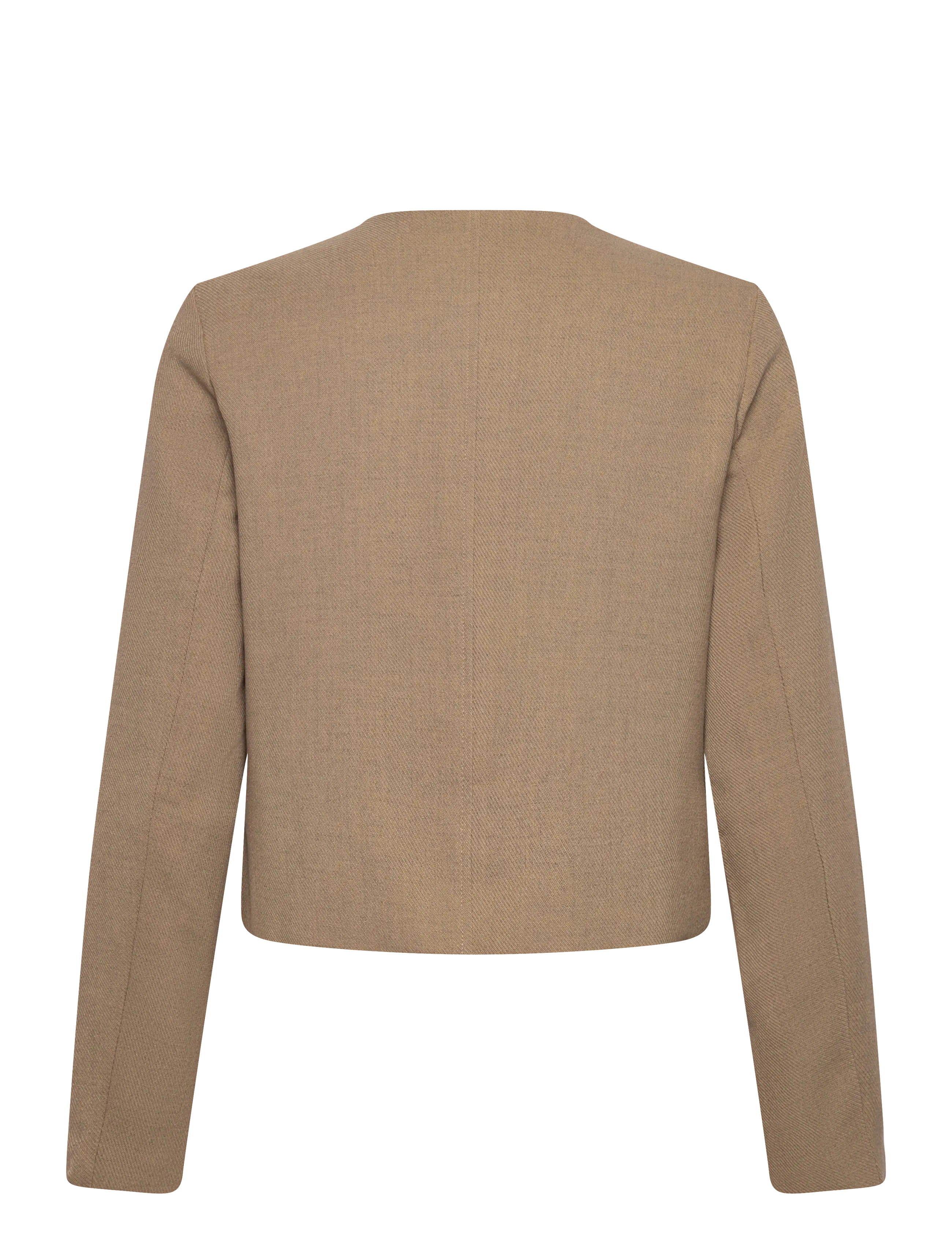 Minus - MSAya Short Jacket - tan melange - 1