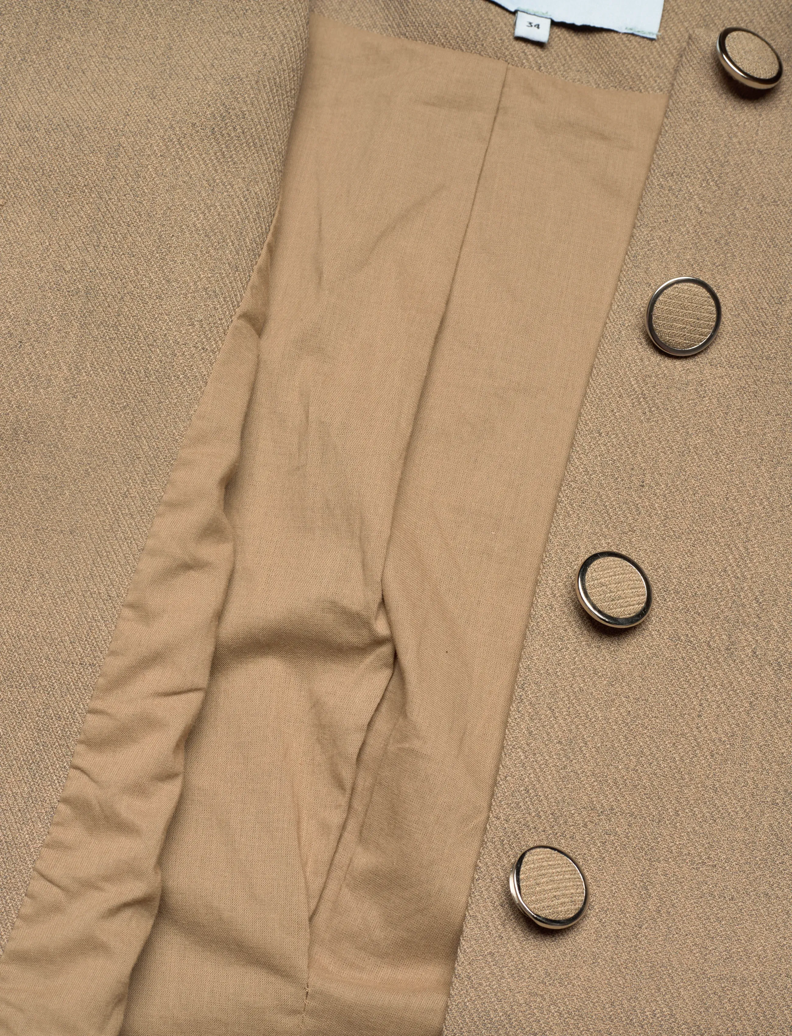 Minus - MSAya Short Jacket - tan melange - 3