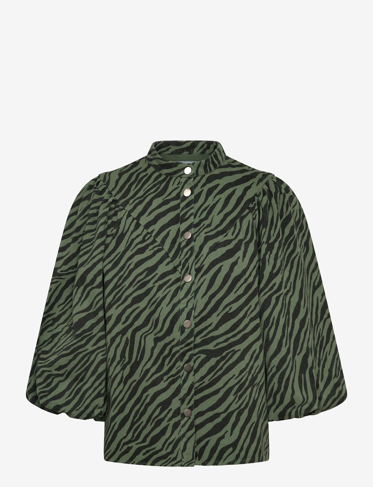 Minus - MSOlenna Shirt - kortærmede skjorter - rifle green - 0