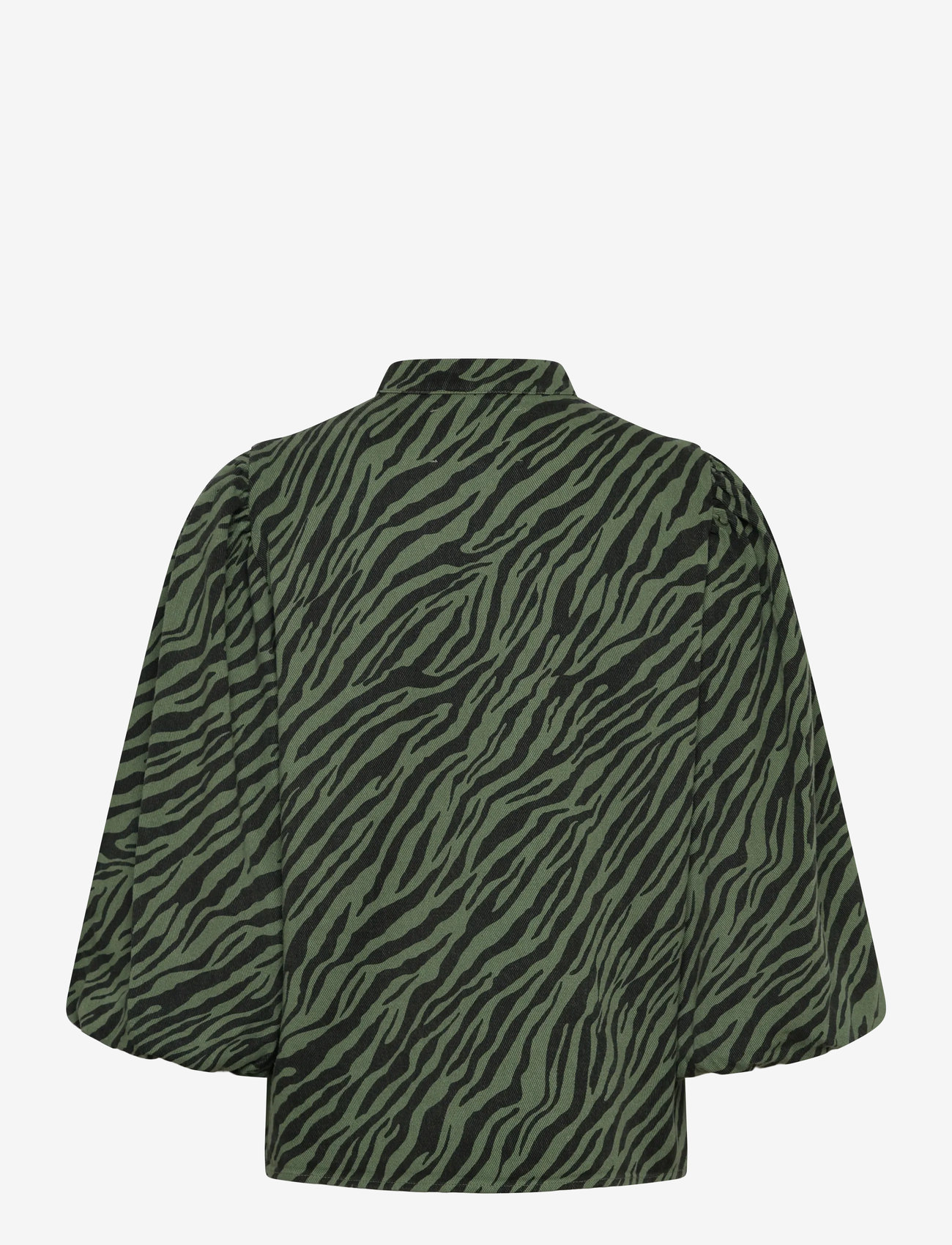 Minus - MSOlenna Shirt - kortærmede skjorter - rifle green - 1