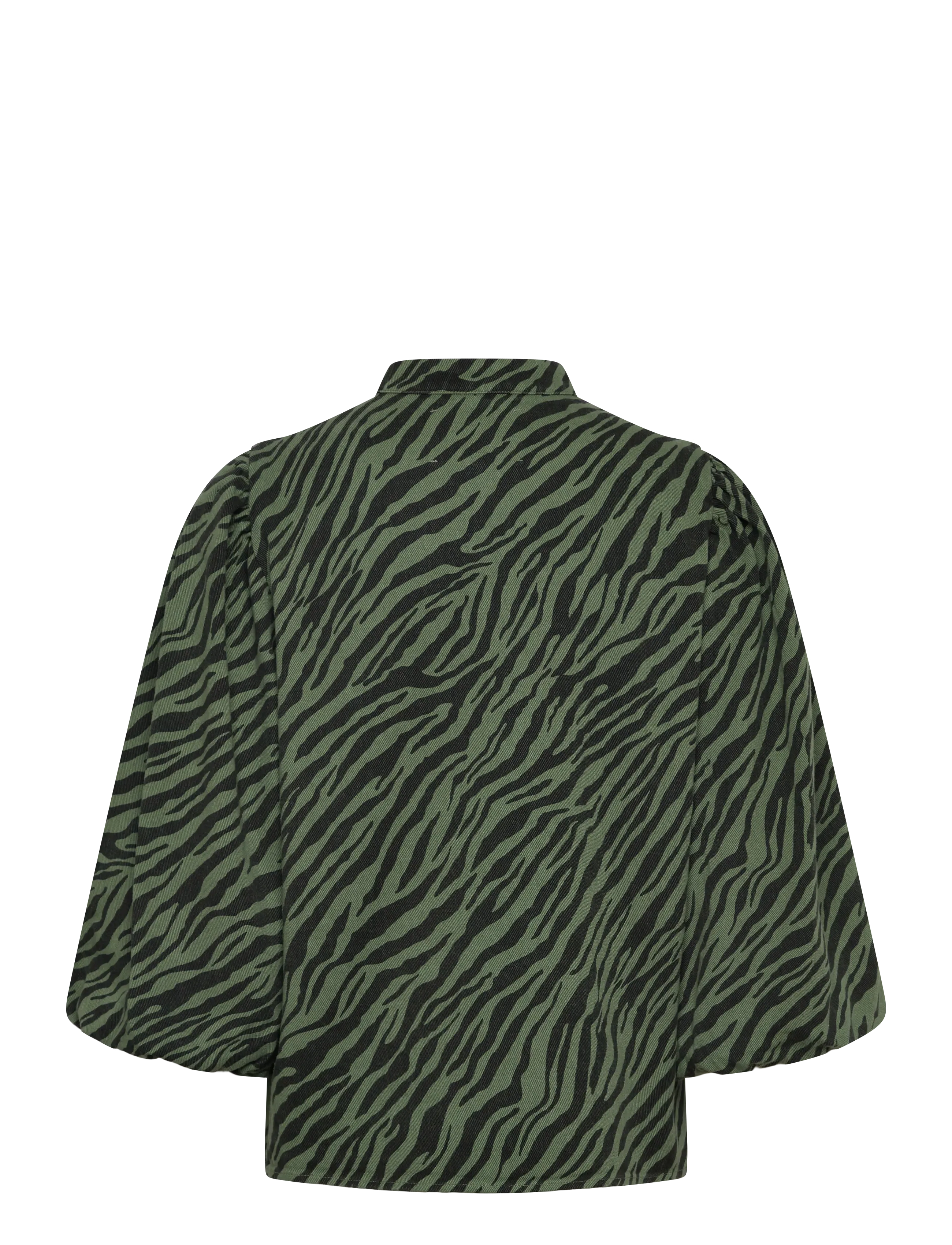 Minus - MSOlenna Shirt - kurzärmlige hemden - rifle green - 1