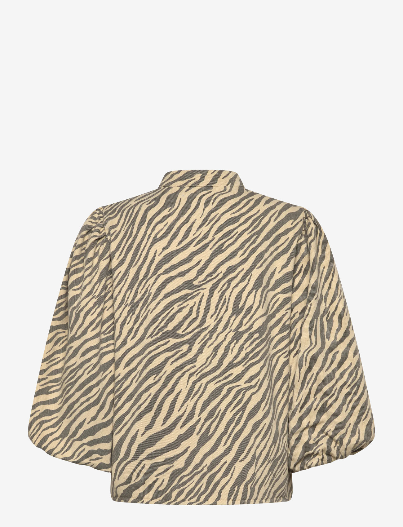 Minus - MSOlenna Shirt - lyhythihaiset kauluspaidat - sand gray - 2