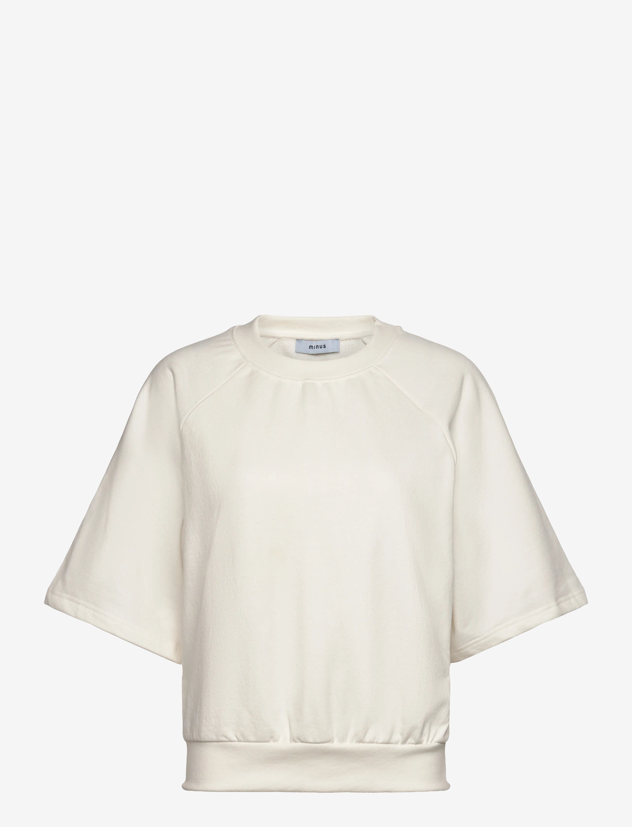 Minus - MSPilar GOTS Sweat - dressipluusid - cloud dancer - 0