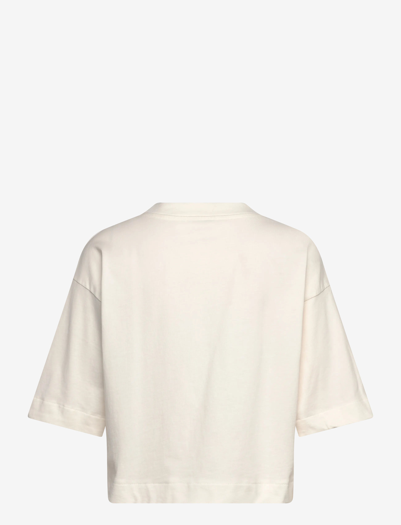 Minus - MSGamma Cropped GOTS T-shirt - crop tops - cloud dancer - 1