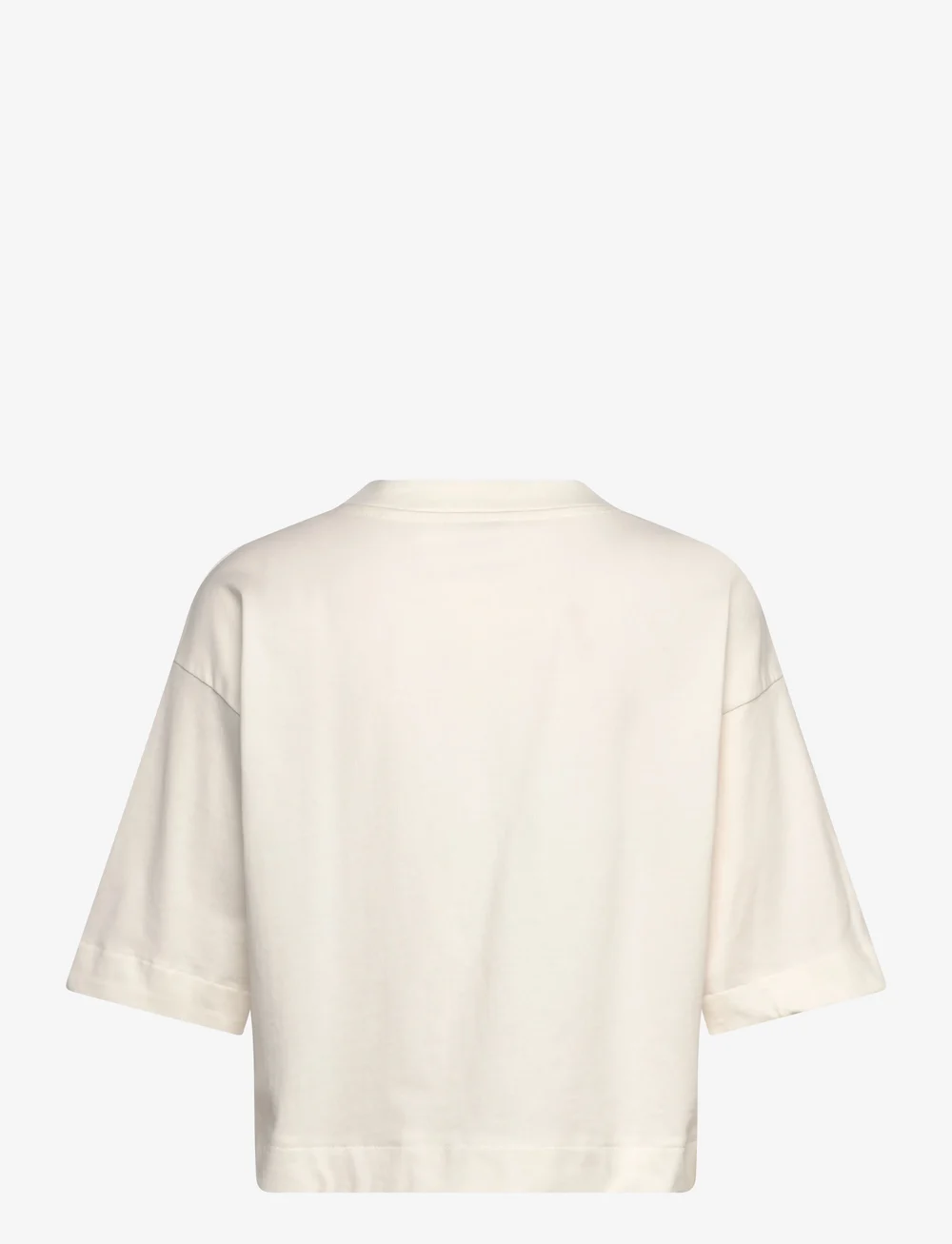 Minus - MSGamma Cropped GOTS T-shirt - crop tops - cloud dancer - 1