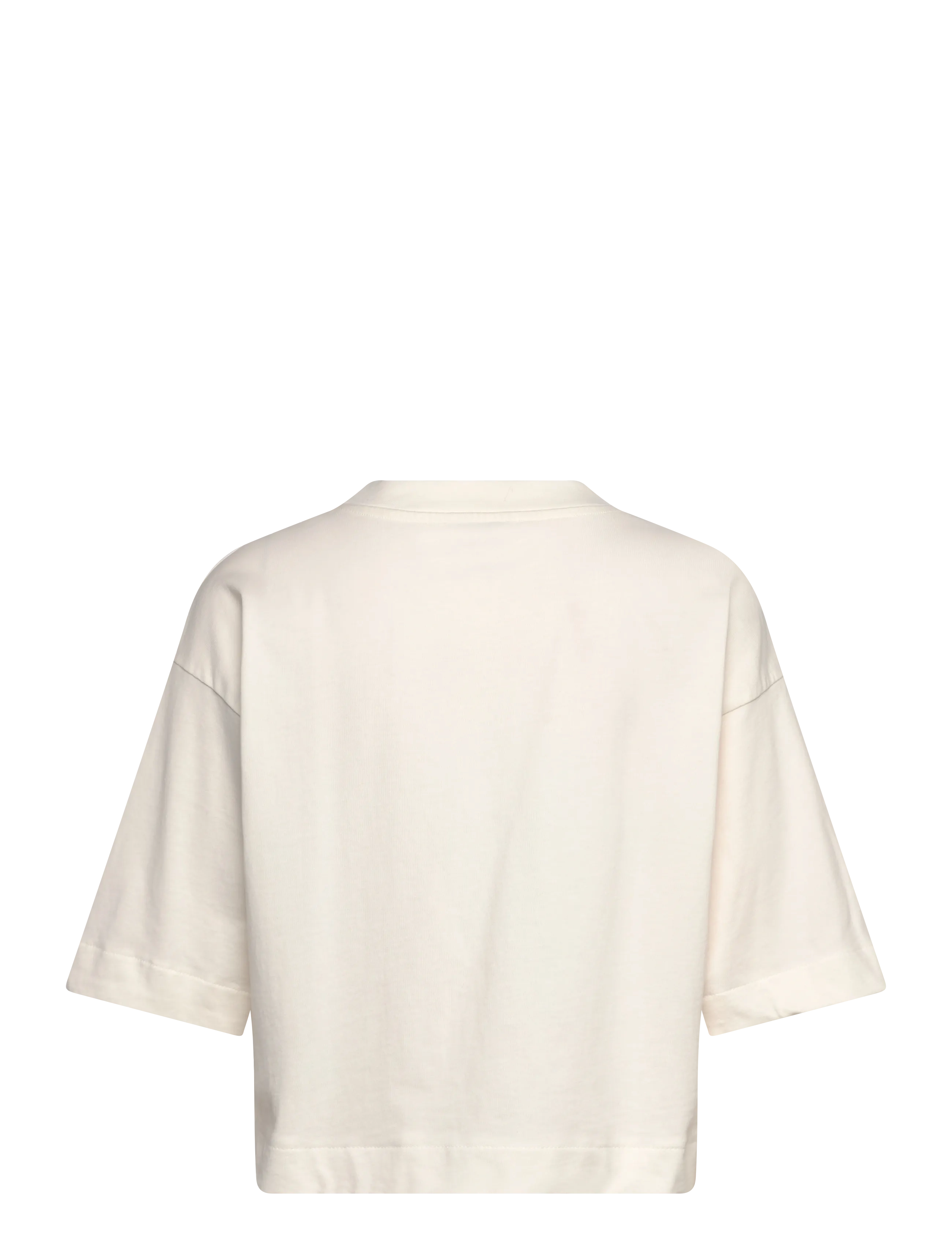Minus - MSGamma Cropped GOTS T-shirt - crop tops - cloud dancer - 2